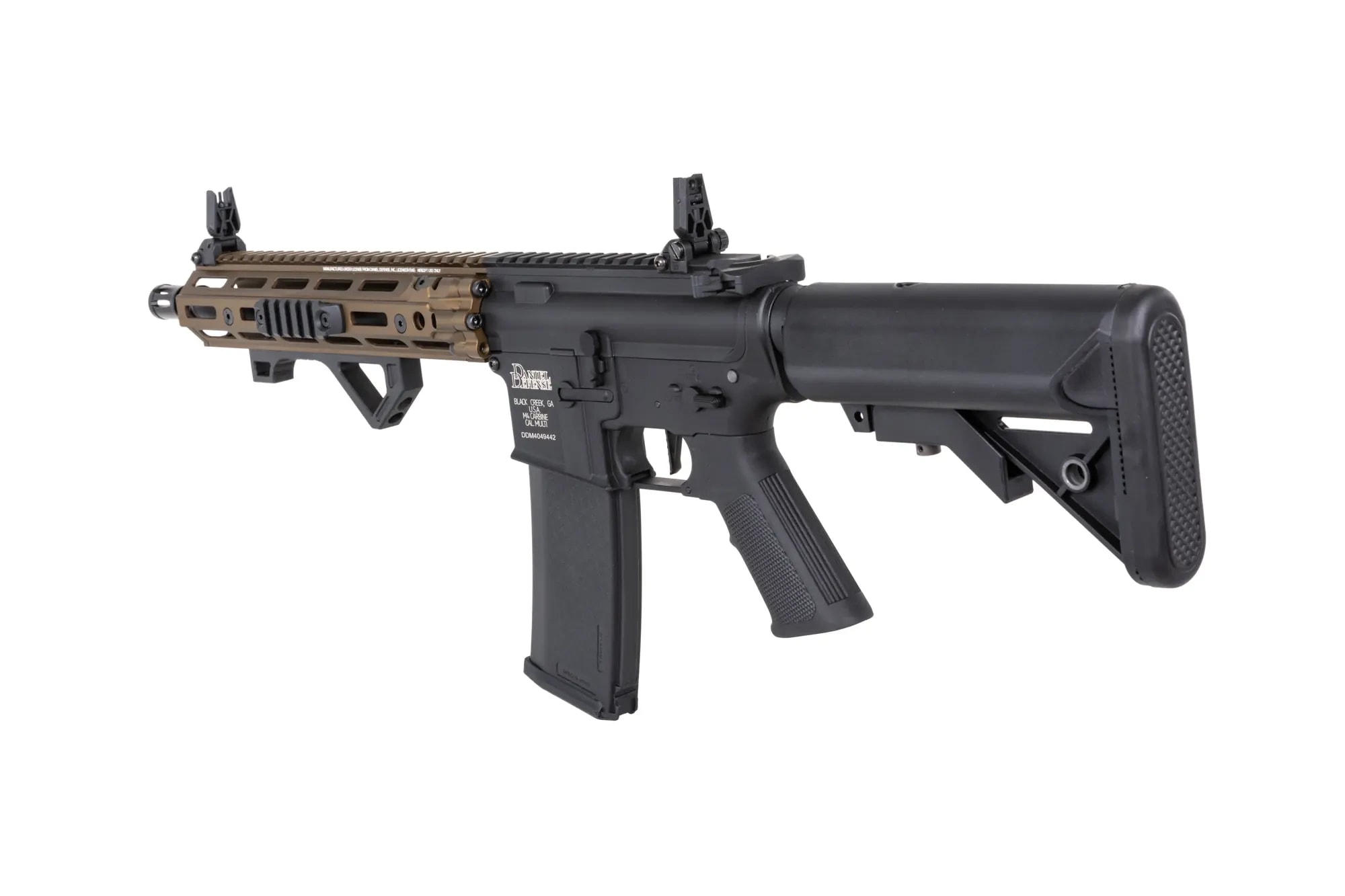 Karabinek szturmowy AEG Specna Arms Daniel Defense RIS III SA-C27 CORE HAL ETU Gen.2 - Chaos Bronze