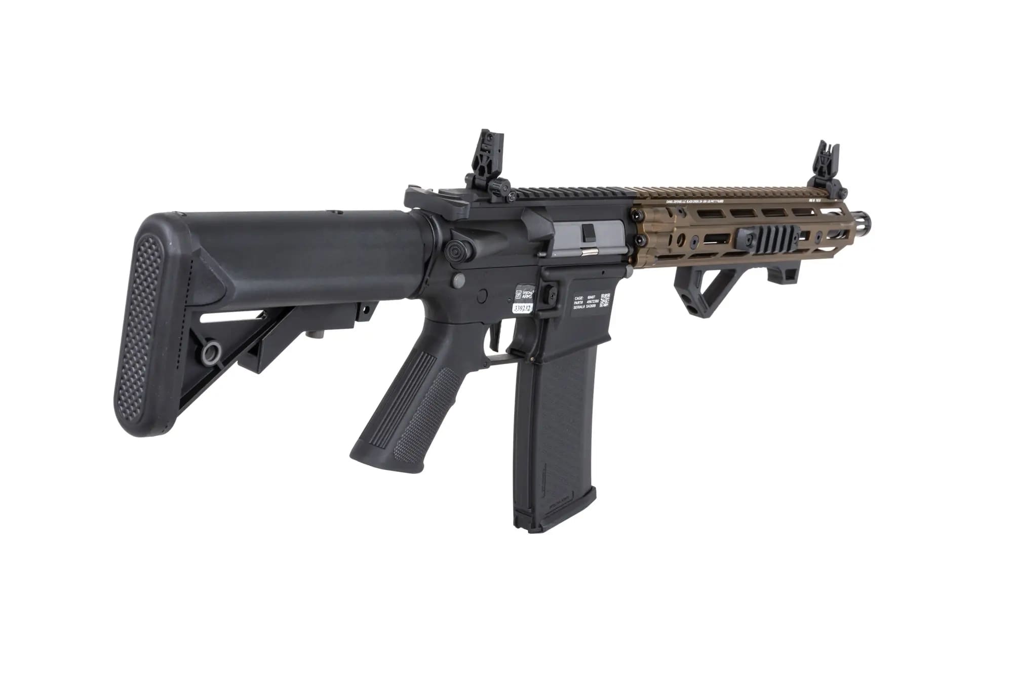 Karabinek szturmowy AEG Specna Arms Daniel Defense RIS III SA-C27 CORE HAL ETU Gen.2 - Chaos Bronze