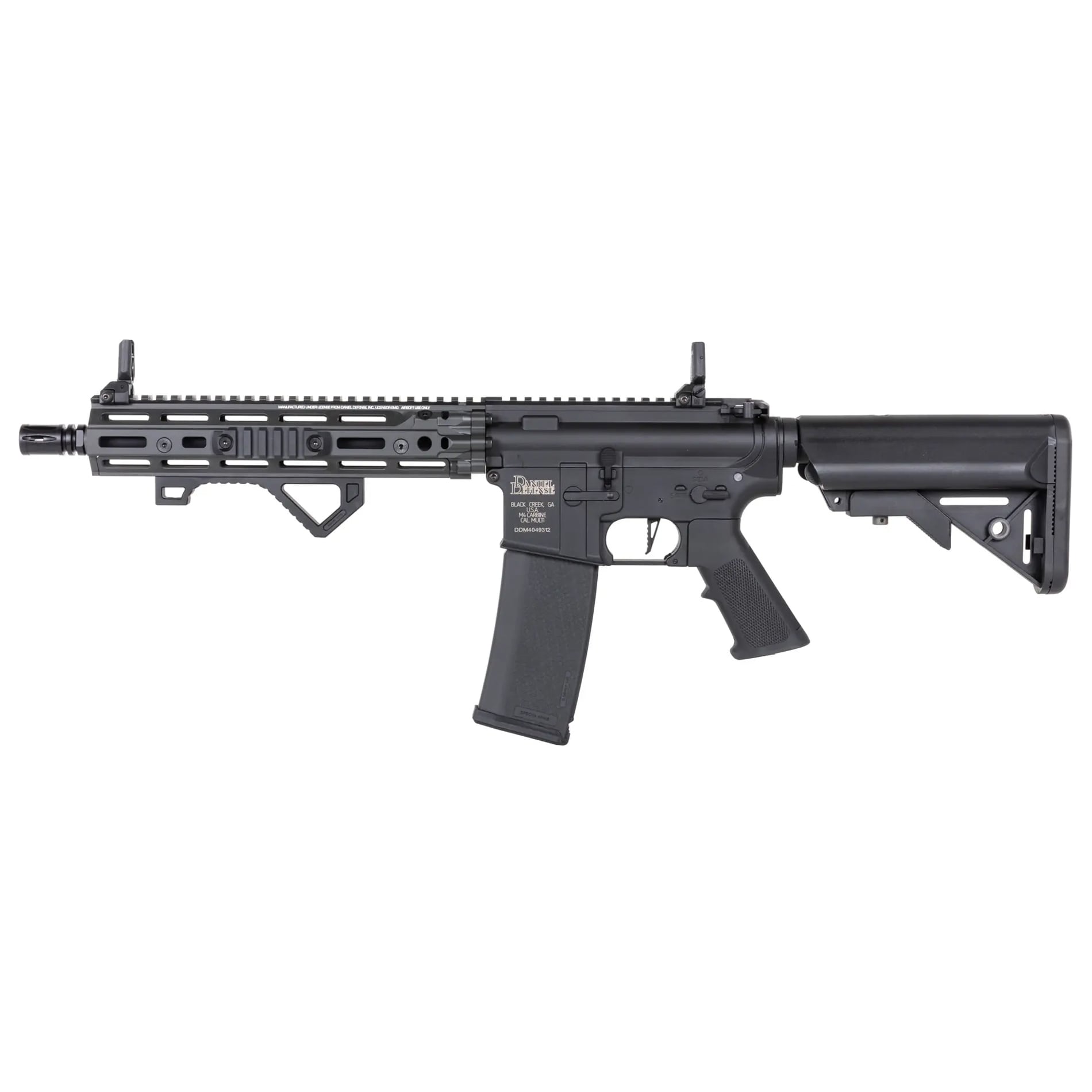 Karabinek szturmowy AEG Specna Arms Daniel Defense RIS III SA-C27 CORE HAL ETU Gen.2 - Grey