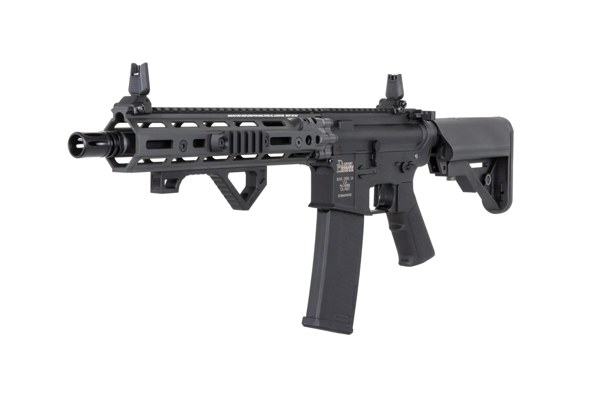 Karabinek szturmowy AEG Specna Arms Daniel Defense RIS III SA-C27 CORE HAL ETU Gen.2 - Grey