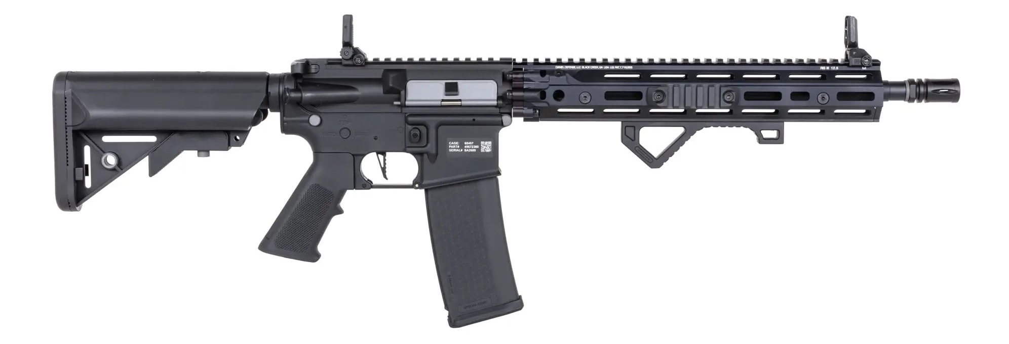 Штурмова гвинтівка AEG Specna Arms Daniel Defense RIS III SA-C28 CORE HAL ETU Gen.2 - Black