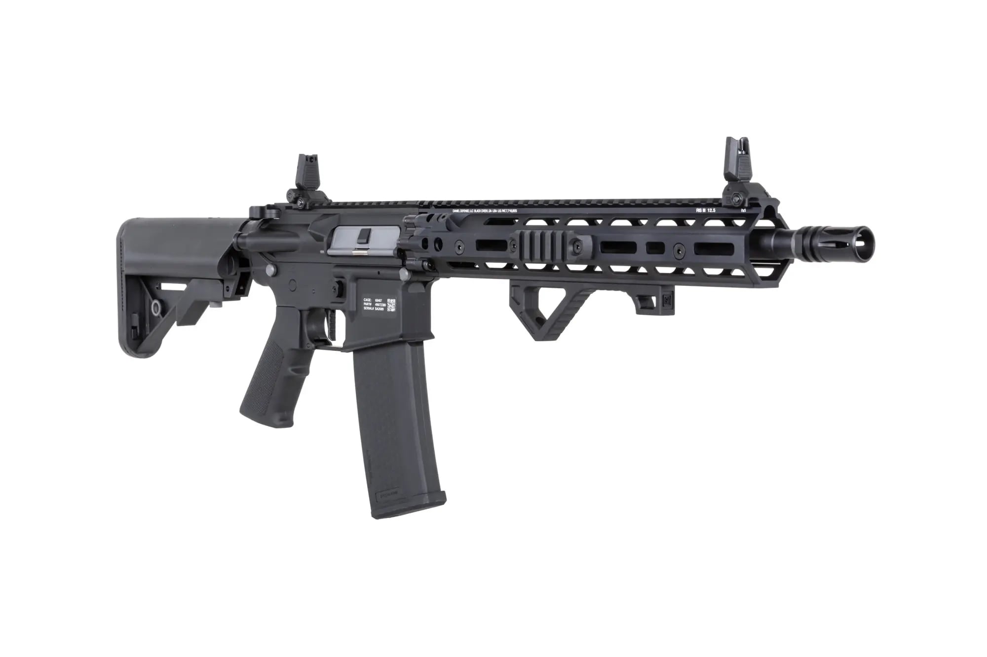 Штурмова гвинтівка AEG Specna Arms Daniel Defense RIS III SA-C28 CORE HAL ETU Gen.2 - Black