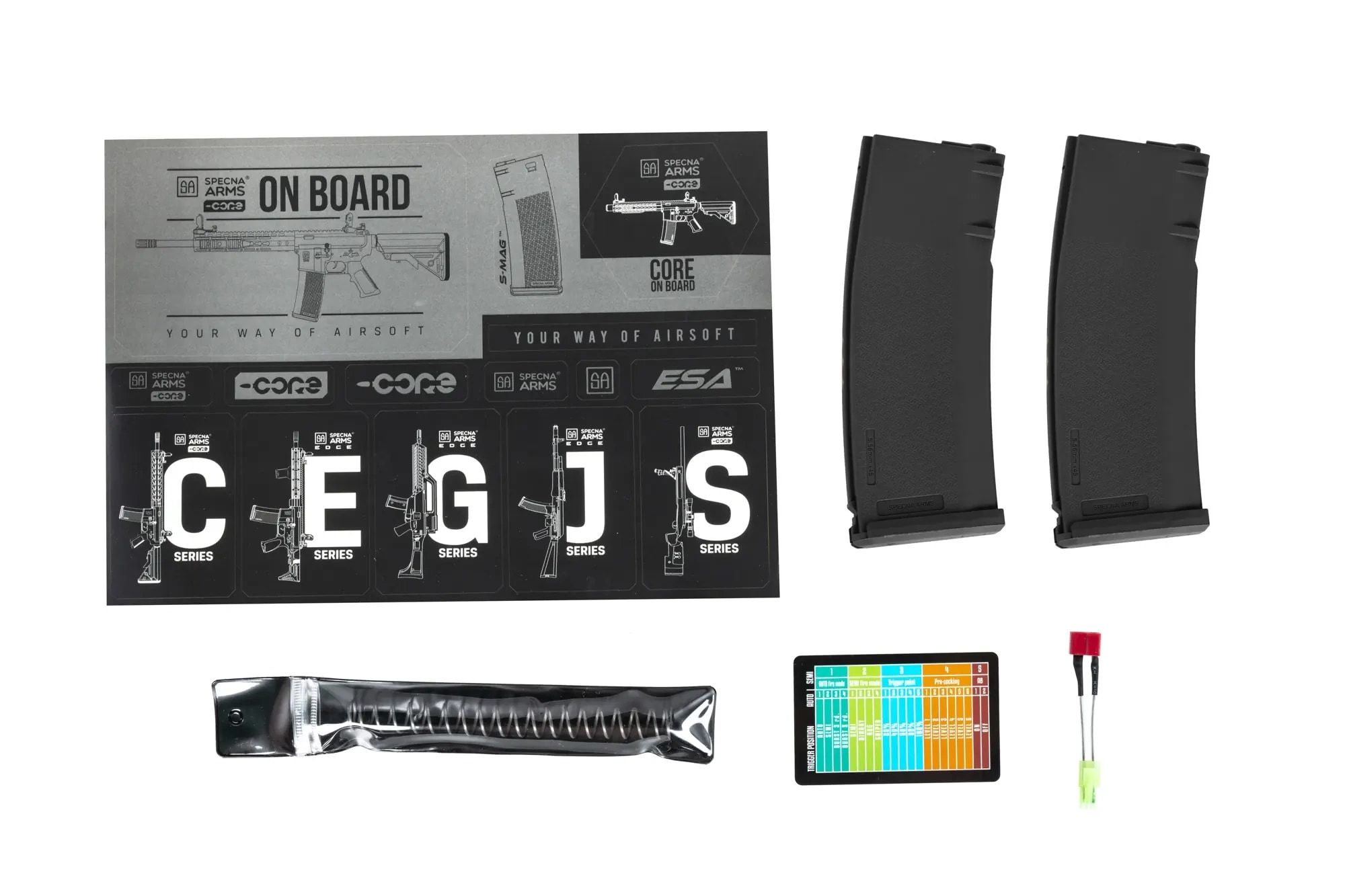 Штурмова гвинтівка AEG Specna Arms Daniel Defense RIS III SA-C28 CORE HAL ETU Gen.2 - Black