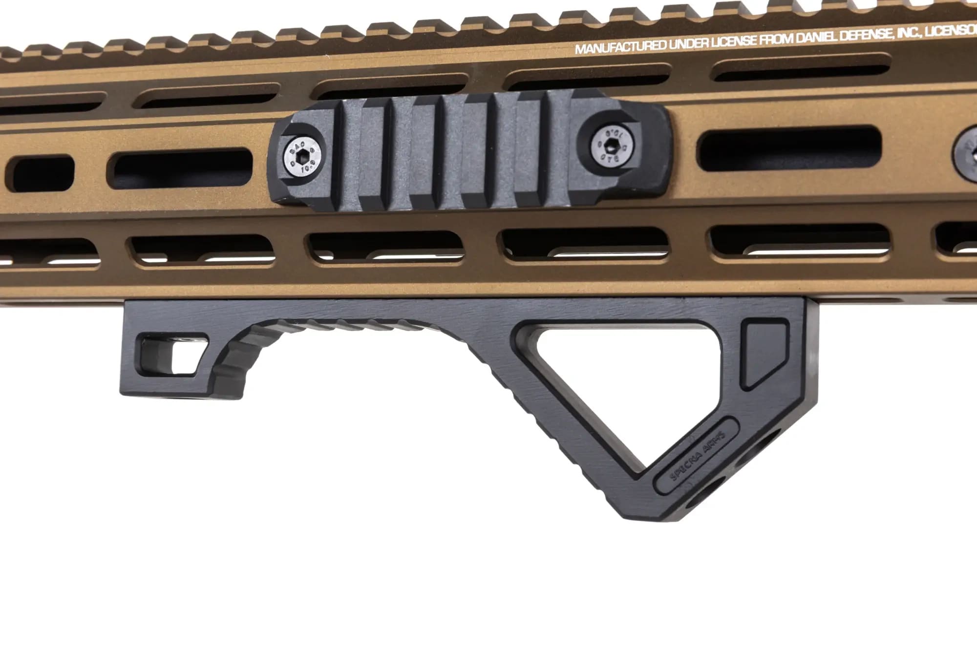 Karabinek szturmowy AEG Specna Arms Daniel Defense RIS III SA-C28 CORE HAL ETU Gen.2 - Chaos Bronze