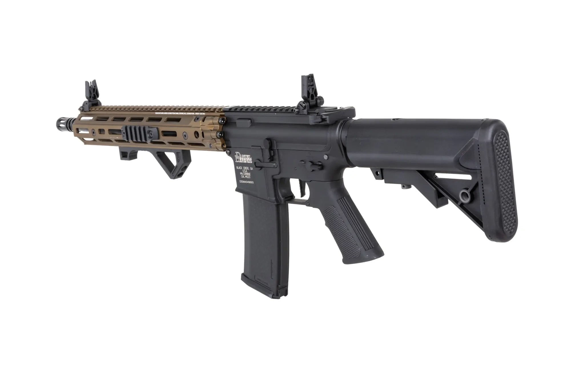 Karabinek szturmowy AEG Specna Arms Daniel Defense RIS III SA-C28 CORE HAL ETU Gen.2 - Chaos Bronze