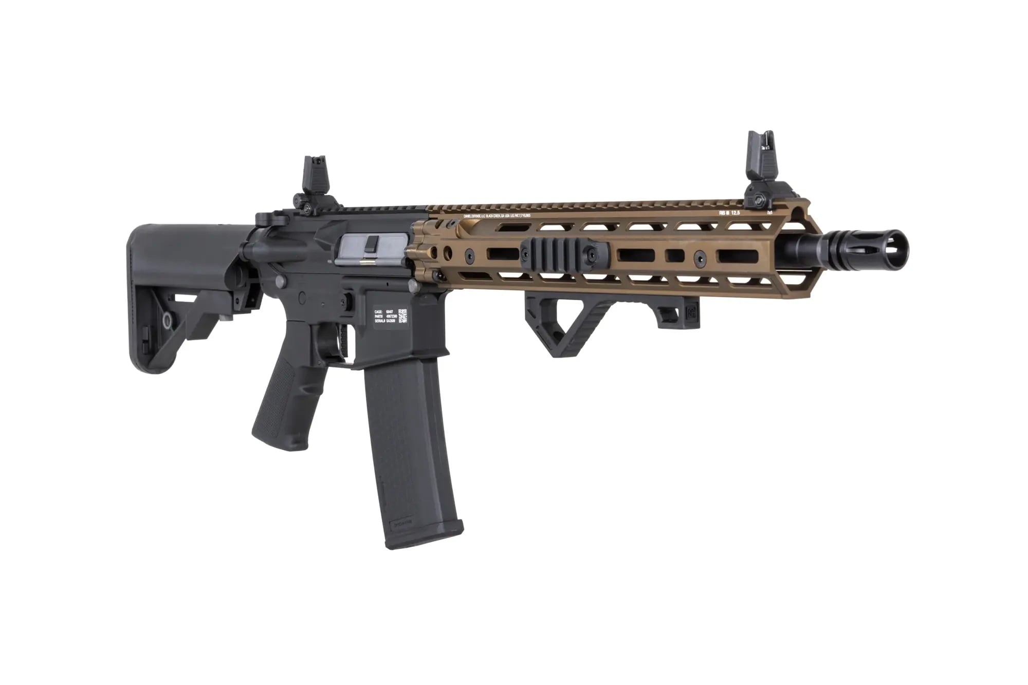 Karabinek szturmowy AEG Specna Arms Daniel Defense RIS III SA-C28 CORE HAL ETU Gen.2 - Chaos Bronze