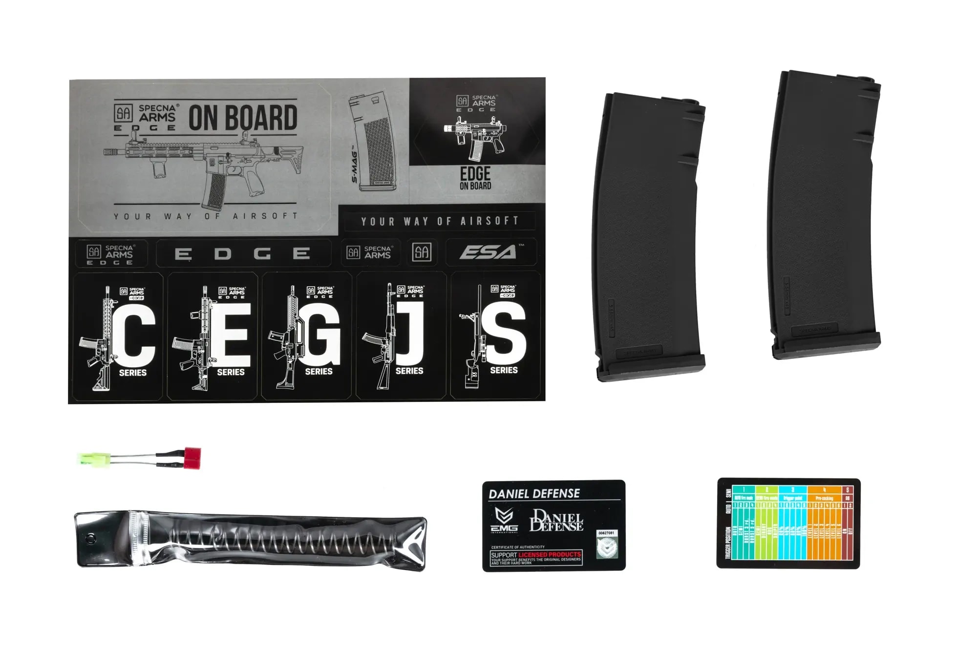 Штурмова гвинтівка AEG Specna Arms Daniel Defense RIS III SA-C28 CORE HAL ETU Gen.2 - Grey
