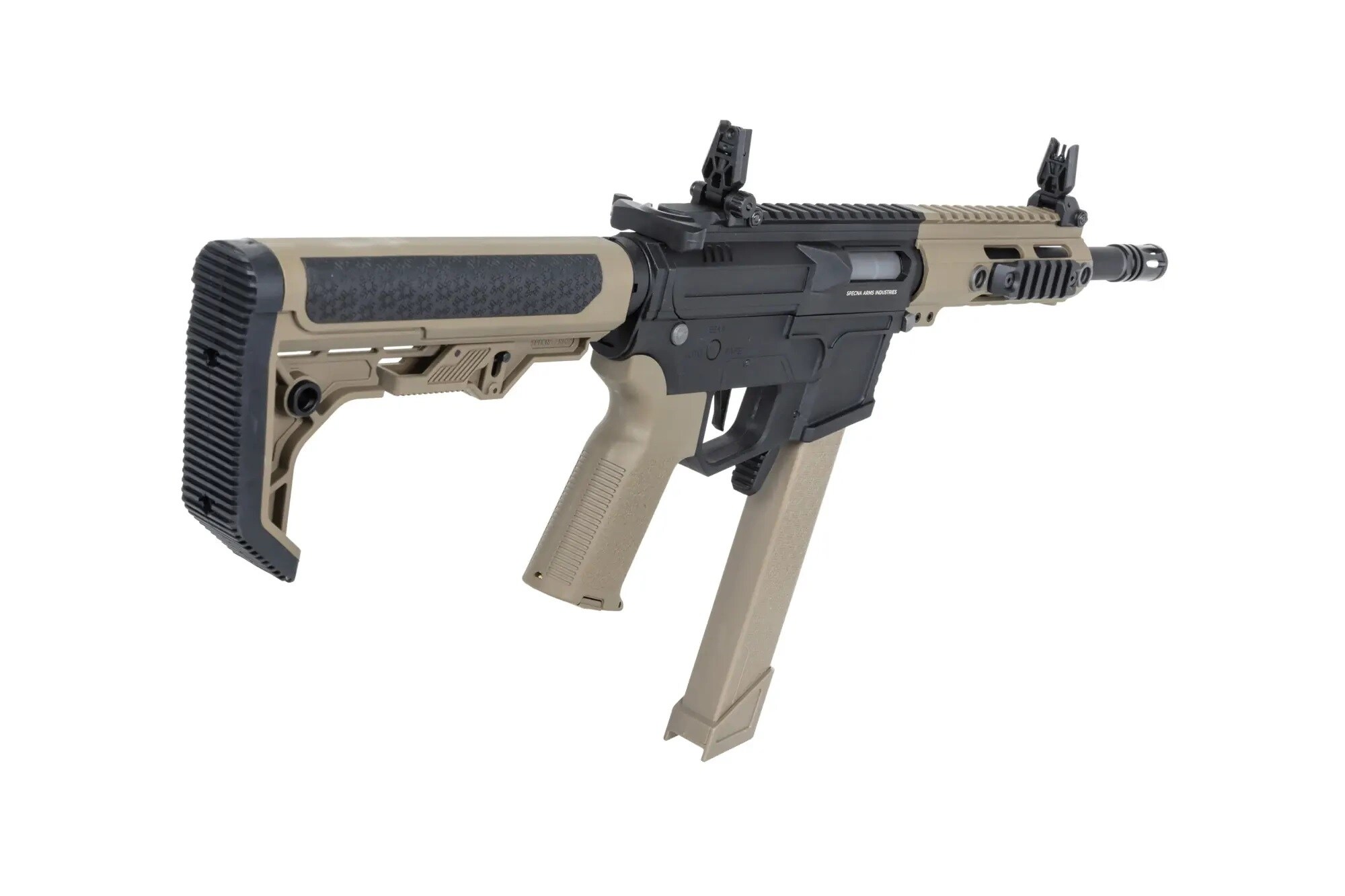 Штурмова гвинтівка AEG Specna Arms SA-FX01 Flex Light Ops Stock HAL ETU Gen. 2 - Half-Tan