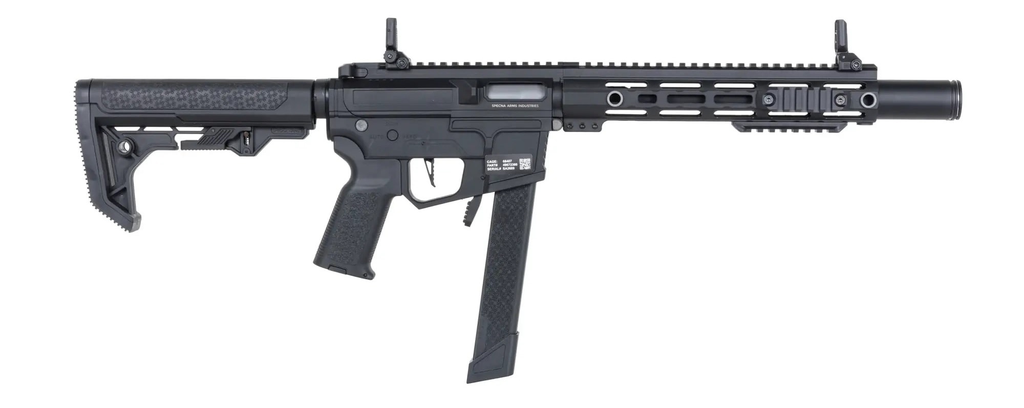 Штурмова гвинтівка AEG Specna Arms SA-FX02 Flex Light Ops Stock HAL ETU Gen. 2 - Black