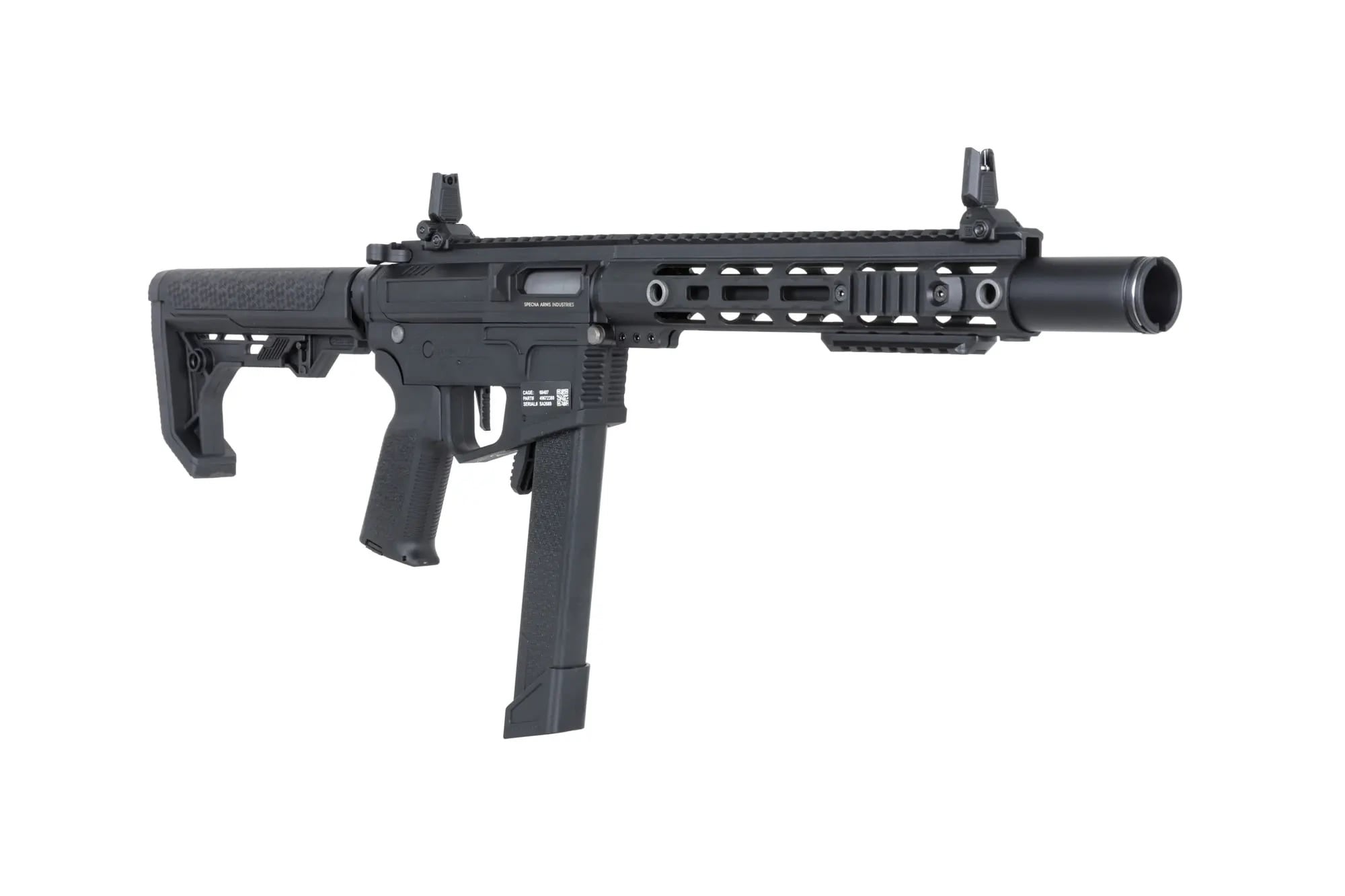Штурмова гвинтівка AEG Specna Arms SA-FX02 Flex Light Ops Stock HAL ETU Gen. 2 - Black