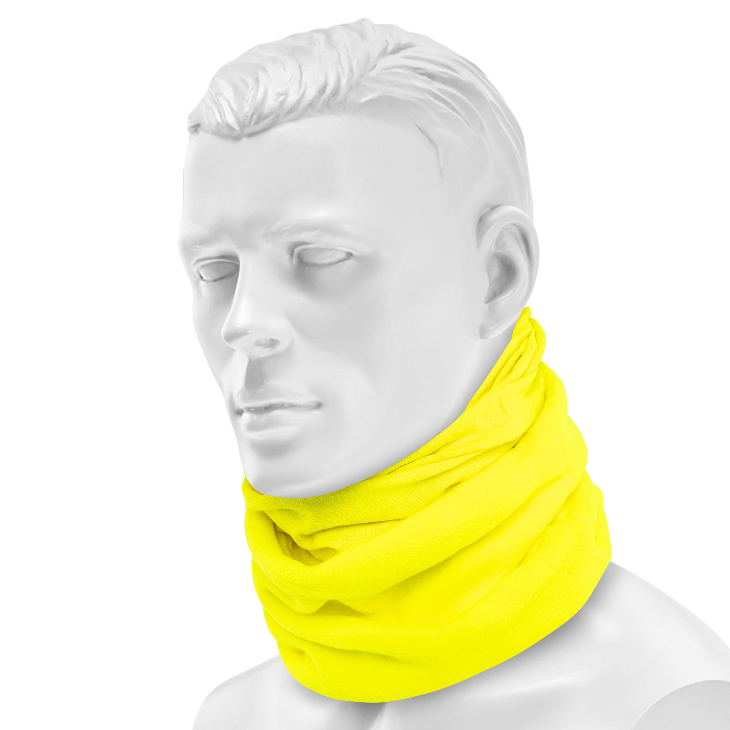 Бафф Buff Safety Фліс Neckwear - Solid Yellow Fluor