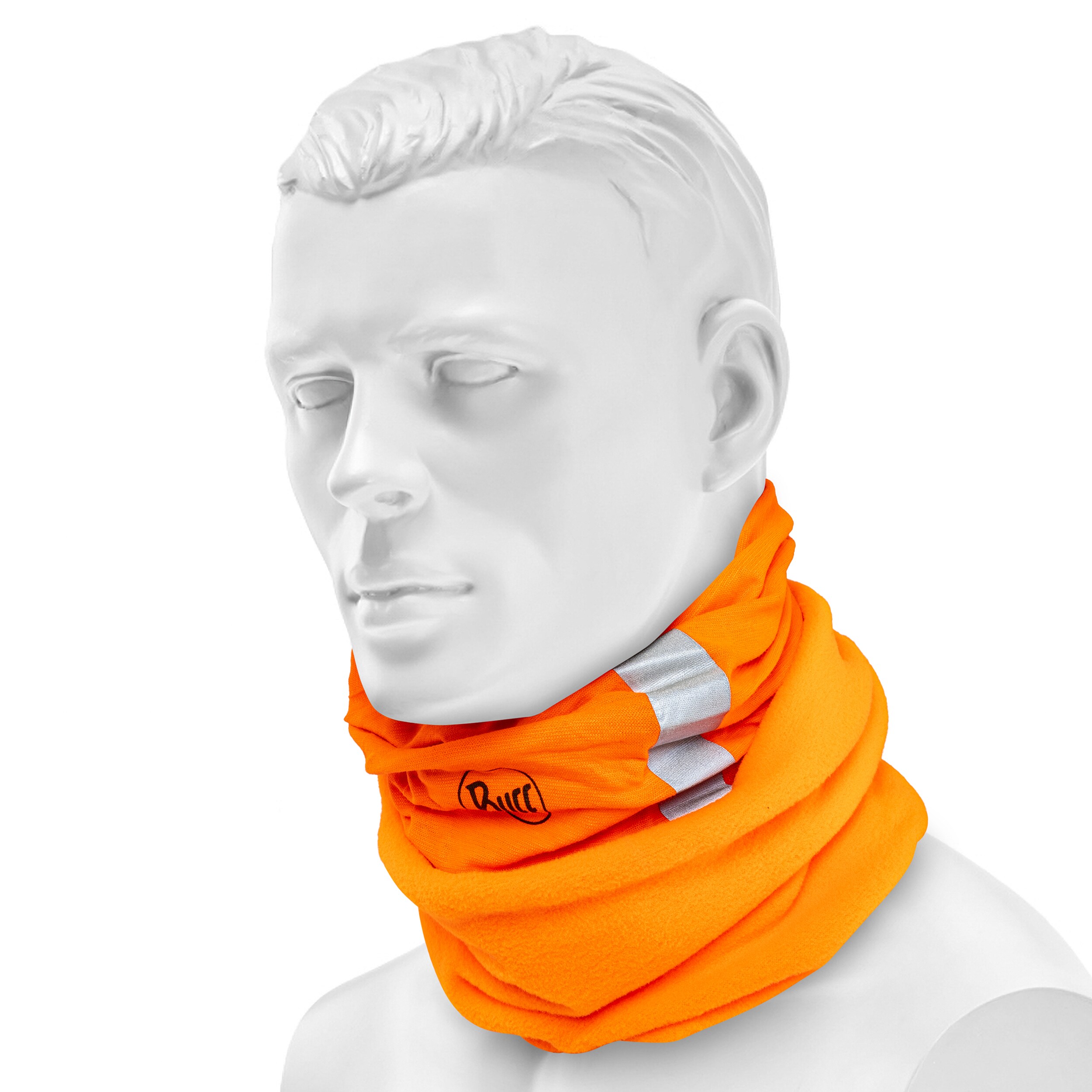 Бафф Buff Safety Фліс Neckwear - Reflective Orange Fluor