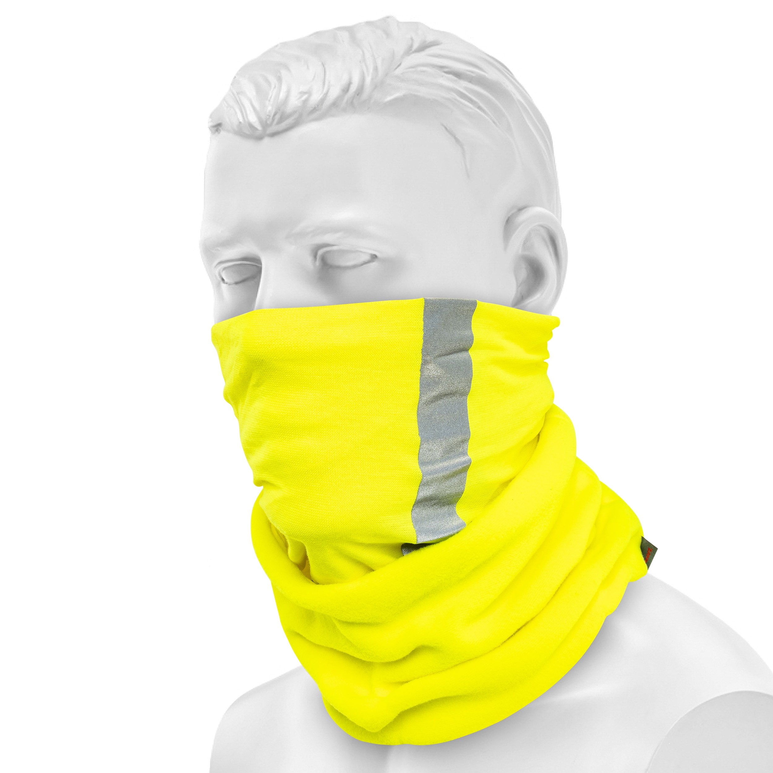 Бафф Buff Safety Фліс Neckwear - Reflective Yellow Fluor
