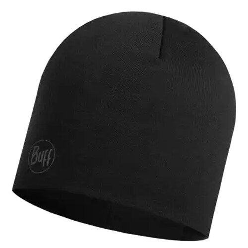 Шапка Buff Safety Merino Wool Thermal 1 Layer Solid - Black