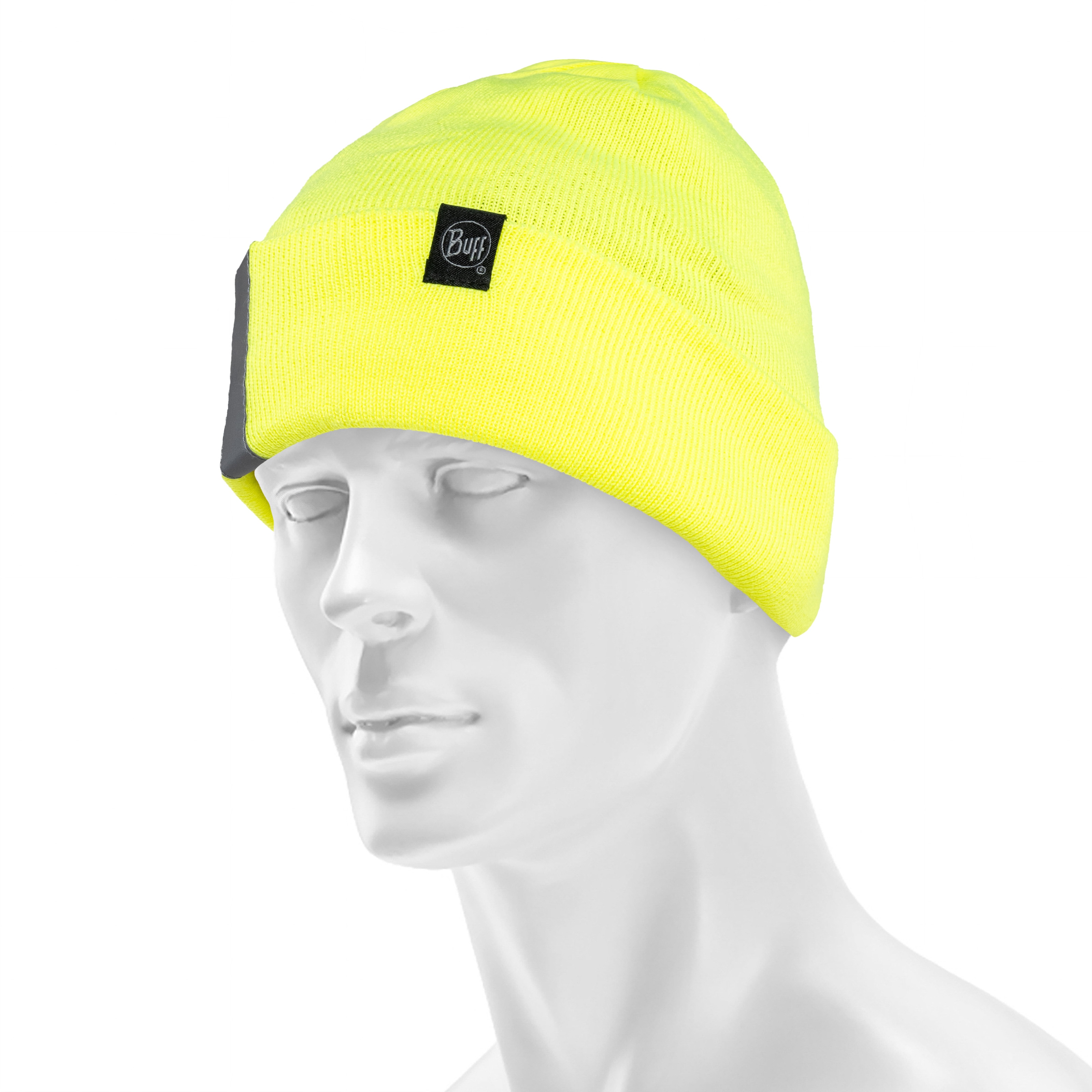 Шапка Buff Safety Knitted Фліс Beanie Fluor - Yellow