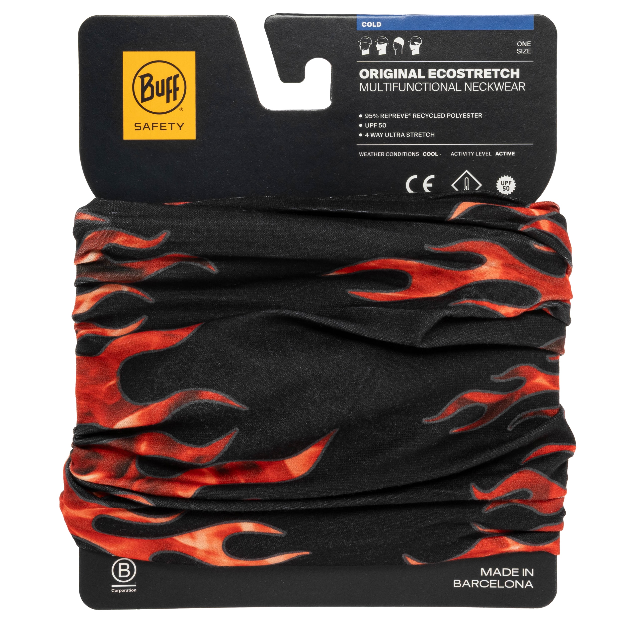 Chusta ochronna Buff Safety Original Ecostretch - Galvanic Multi