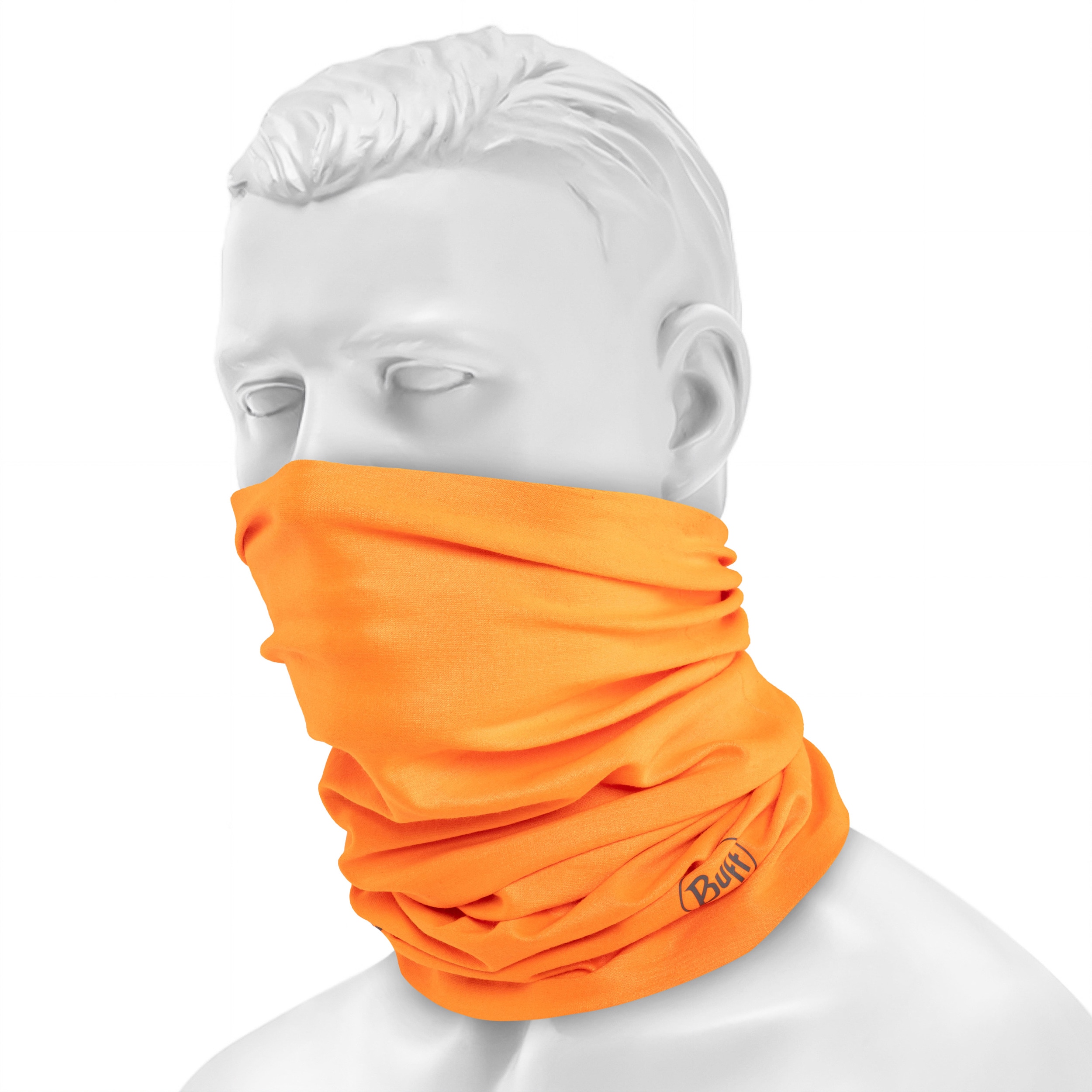 Бафф Buff Safety Thermonet Neckwear - Solid Orange Fluor