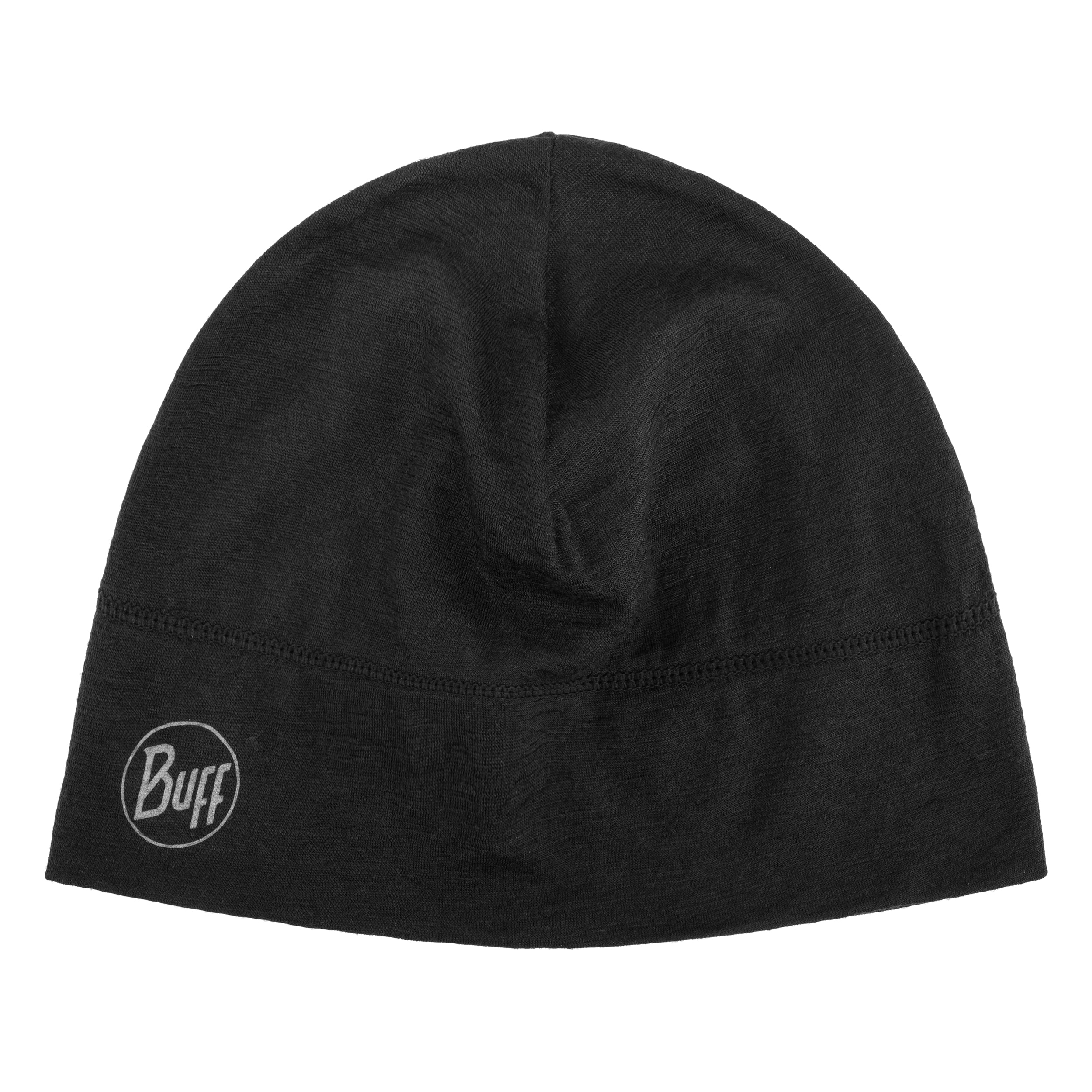Czapka Buff Safety Merino Wool 1 Layer Solid - Black