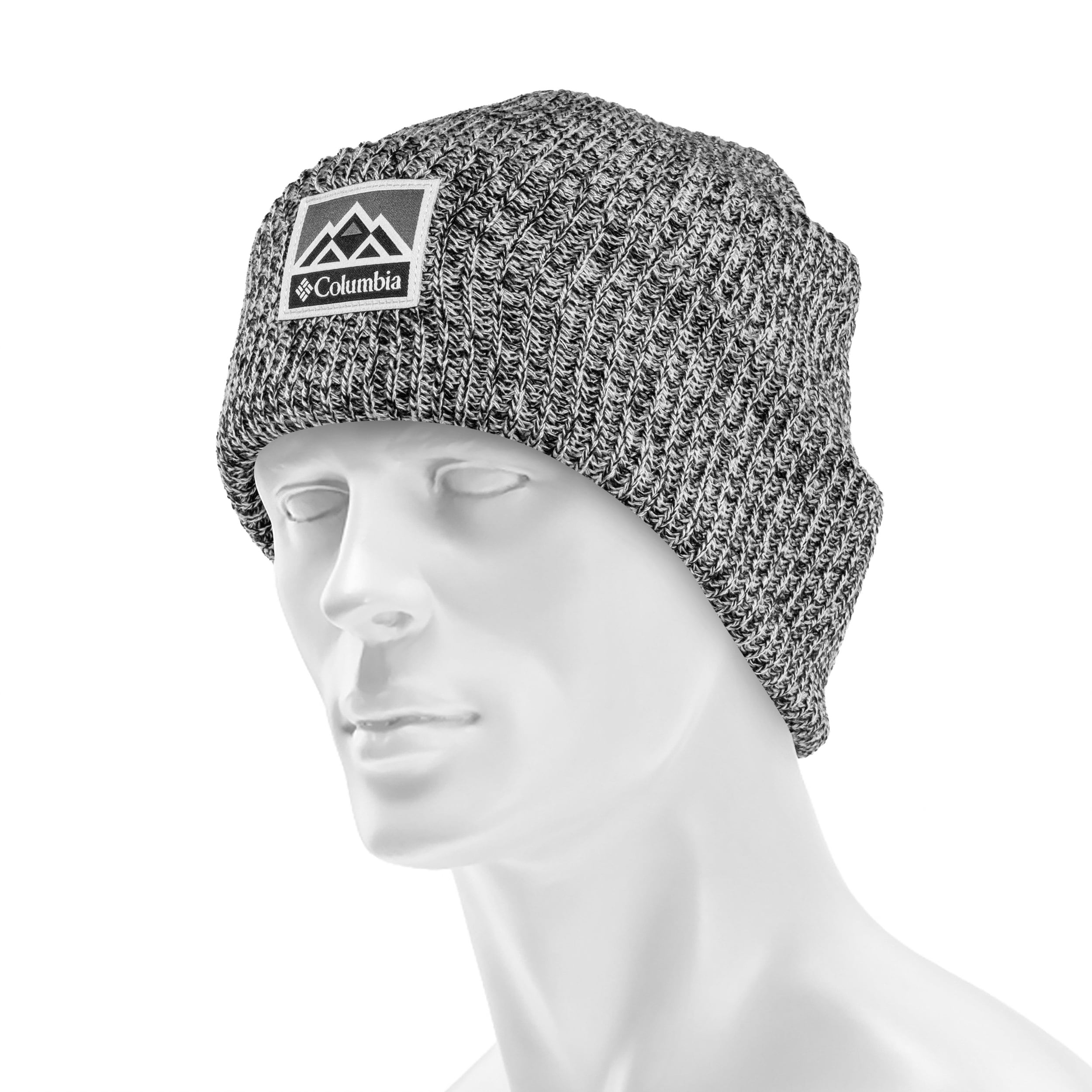 Шапка Columbia Whirlibird Cuffed Beanie - Dark Stone/Black Marled