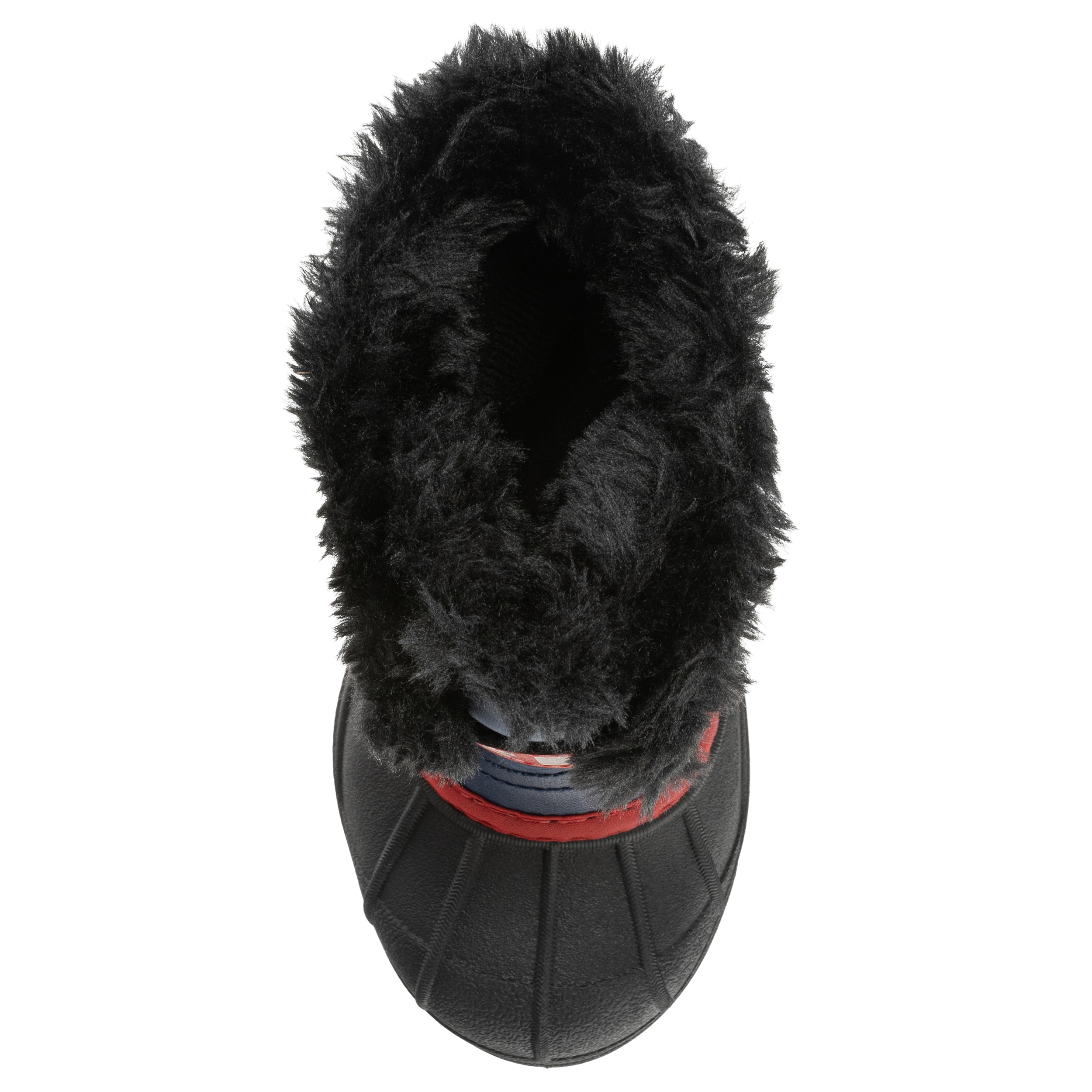 Buty śniegowce dziecięce Sorel Snow Commander Boot - Nocturnal/Sail Red