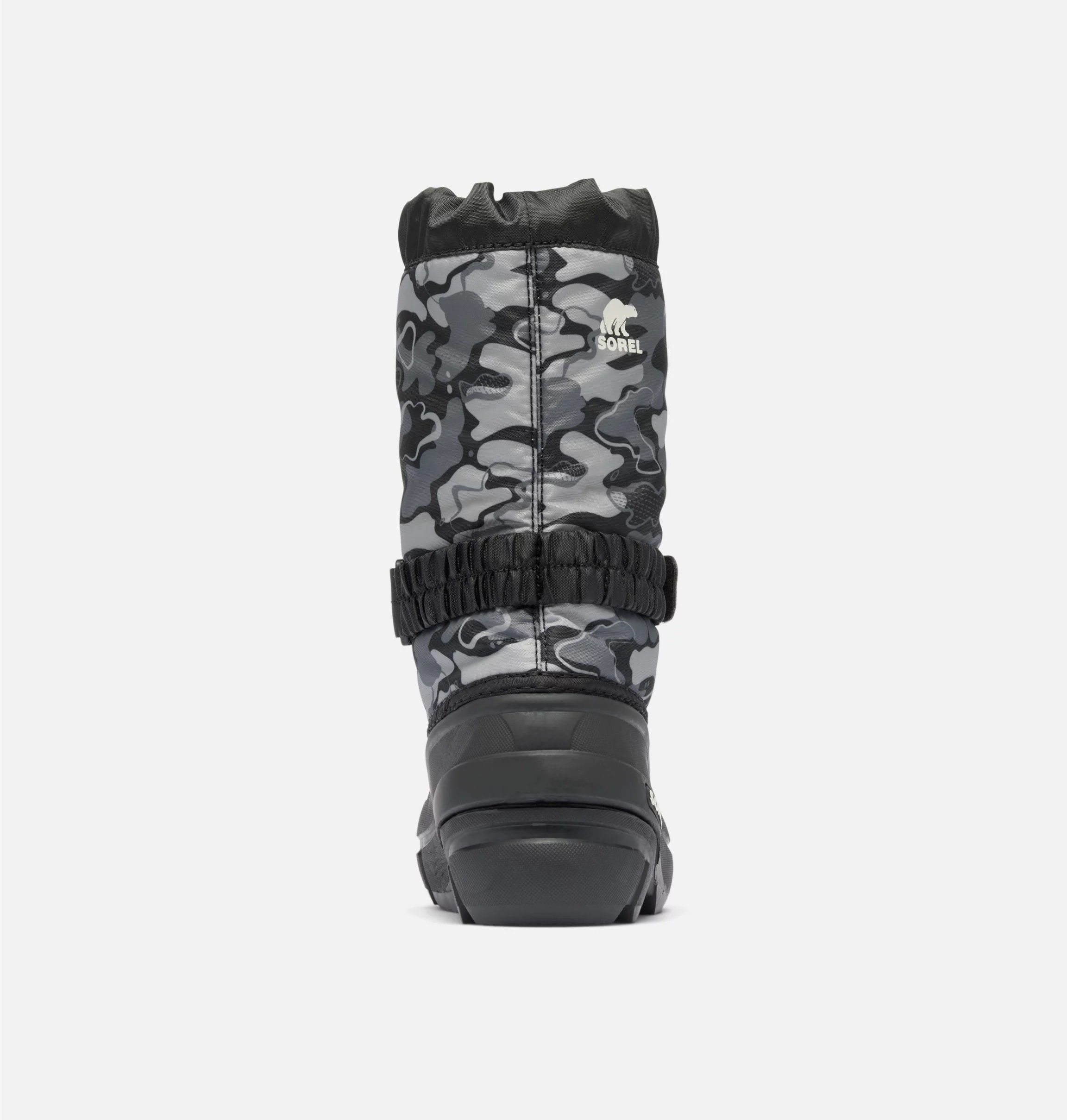 Buty śniegowce dziecięce Sorel Flurry Print Youth Boot - Black/Quarry