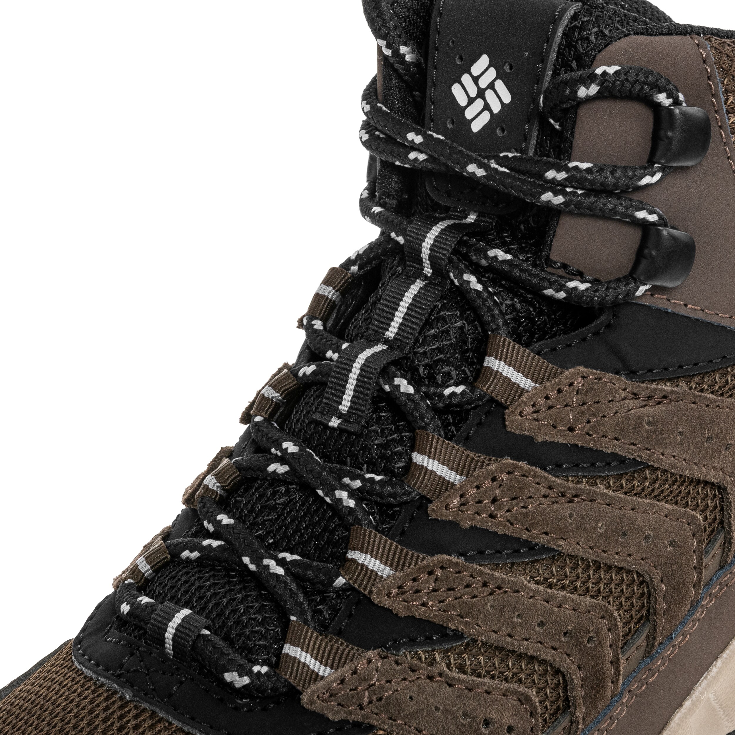 Buty damskie Columbia Strata Trail Mid Waterproof - Cordovan/Granite Purple