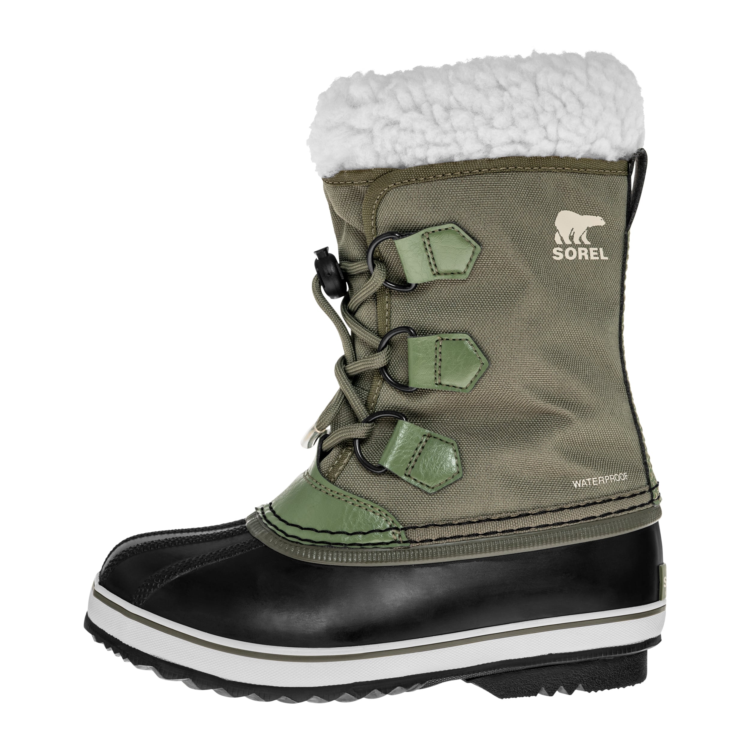 Дитячі снігові черевики Sorel Yoot Pac Nylon Waterproof - Hiker Green