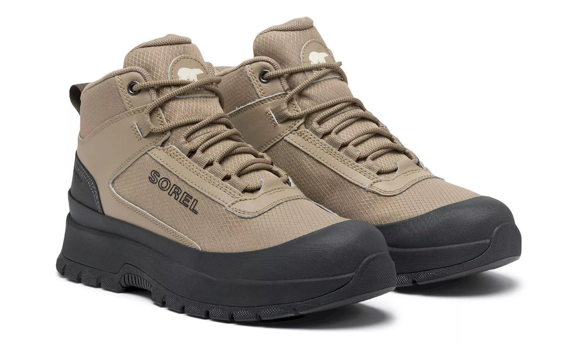 Buty Sorel Outing NW Sneaker MID Waterproof - Khaki II/Jet