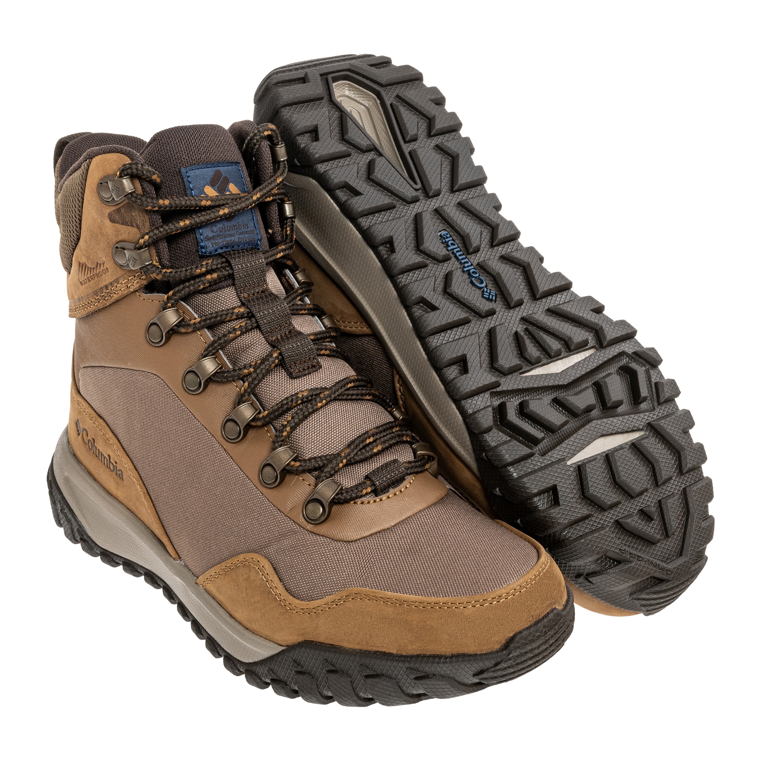 Buty Columbia Burnsider Omni Heat Infinity - Dark Brown/Dark Mountain