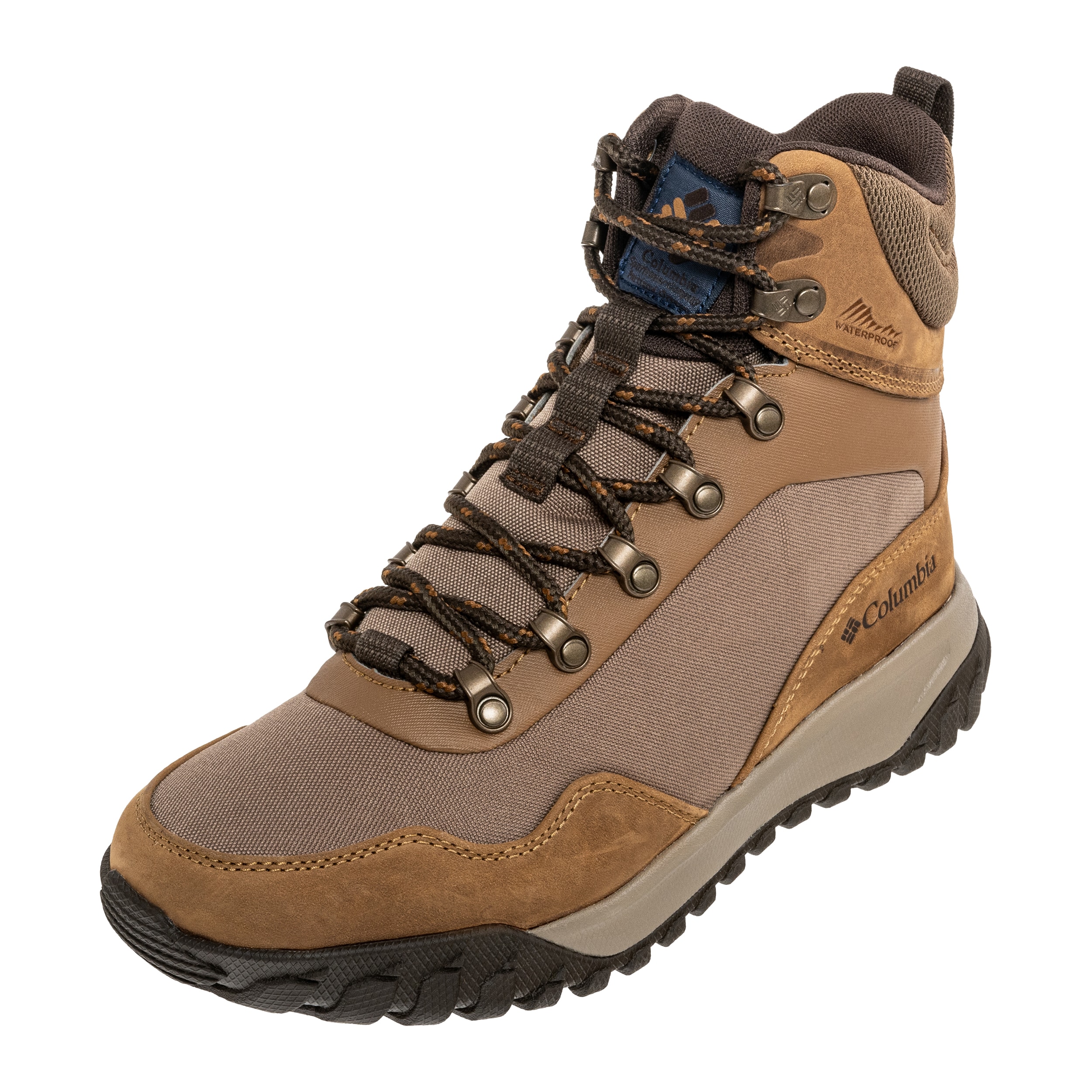 Buty Columbia Burnsider Omni Heat Infinity - Dark Brown/Dark Mountain