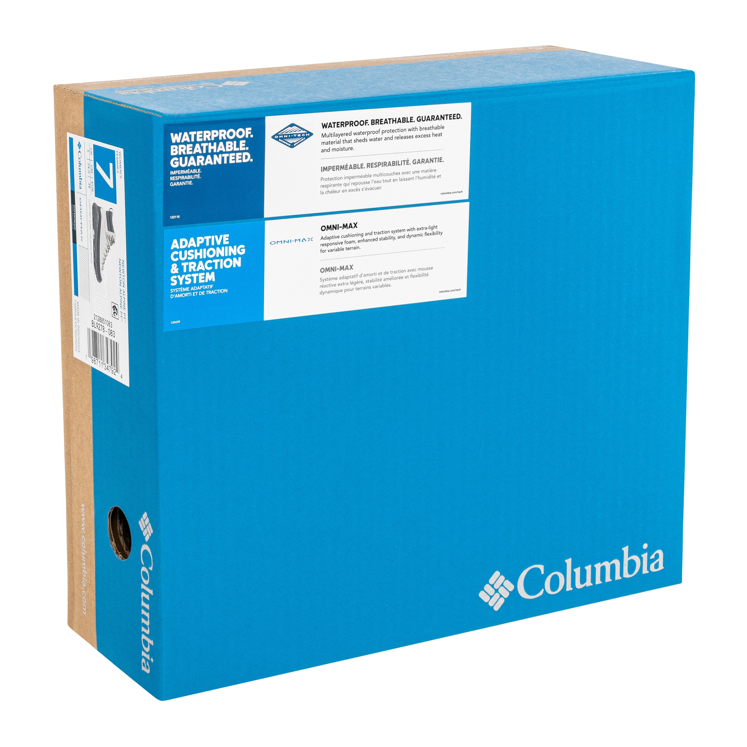 Жіночі черевики Columbia Newton Alpine PT - Cloud Grey/Shark