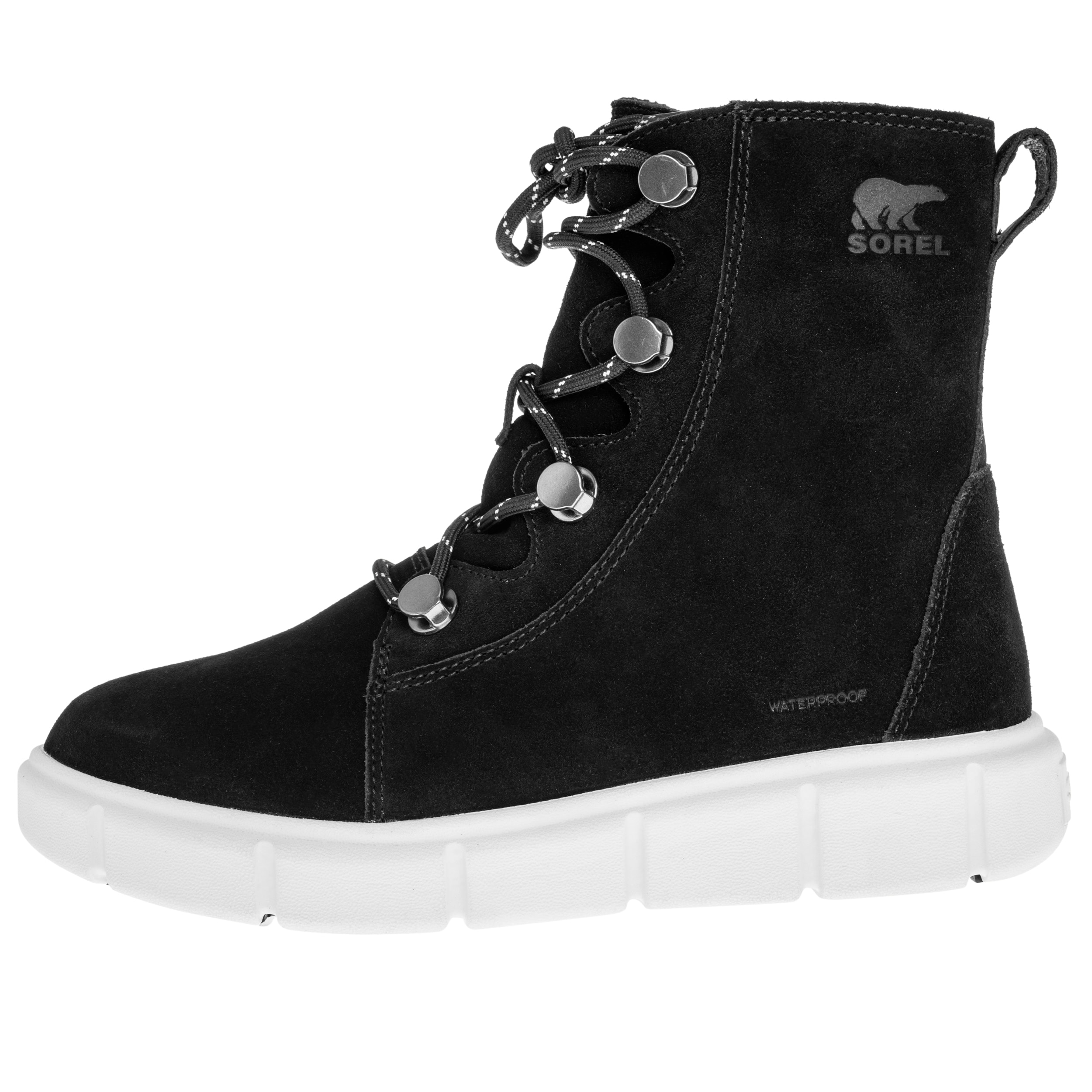 Жіночі черевики Sorel Explorer III Joan - Black/Chalk