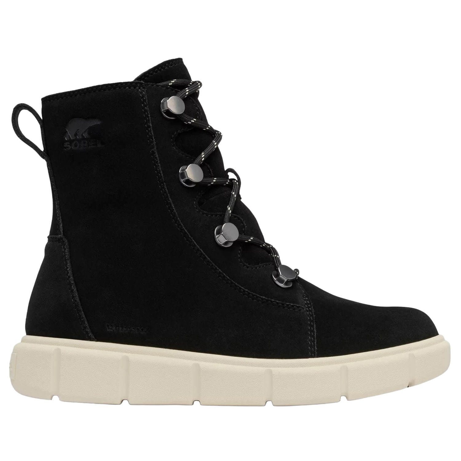 Жіночі черевики Sorel Explorer III Joan - Black/Chalk