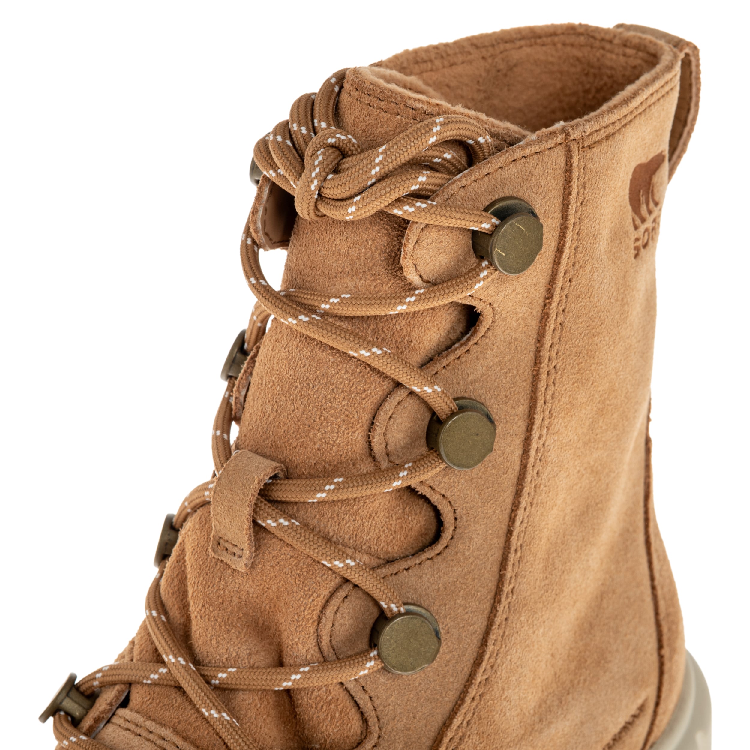 Buty damskie Sorel Explorer III Joan - Tawny Buff/Chalk