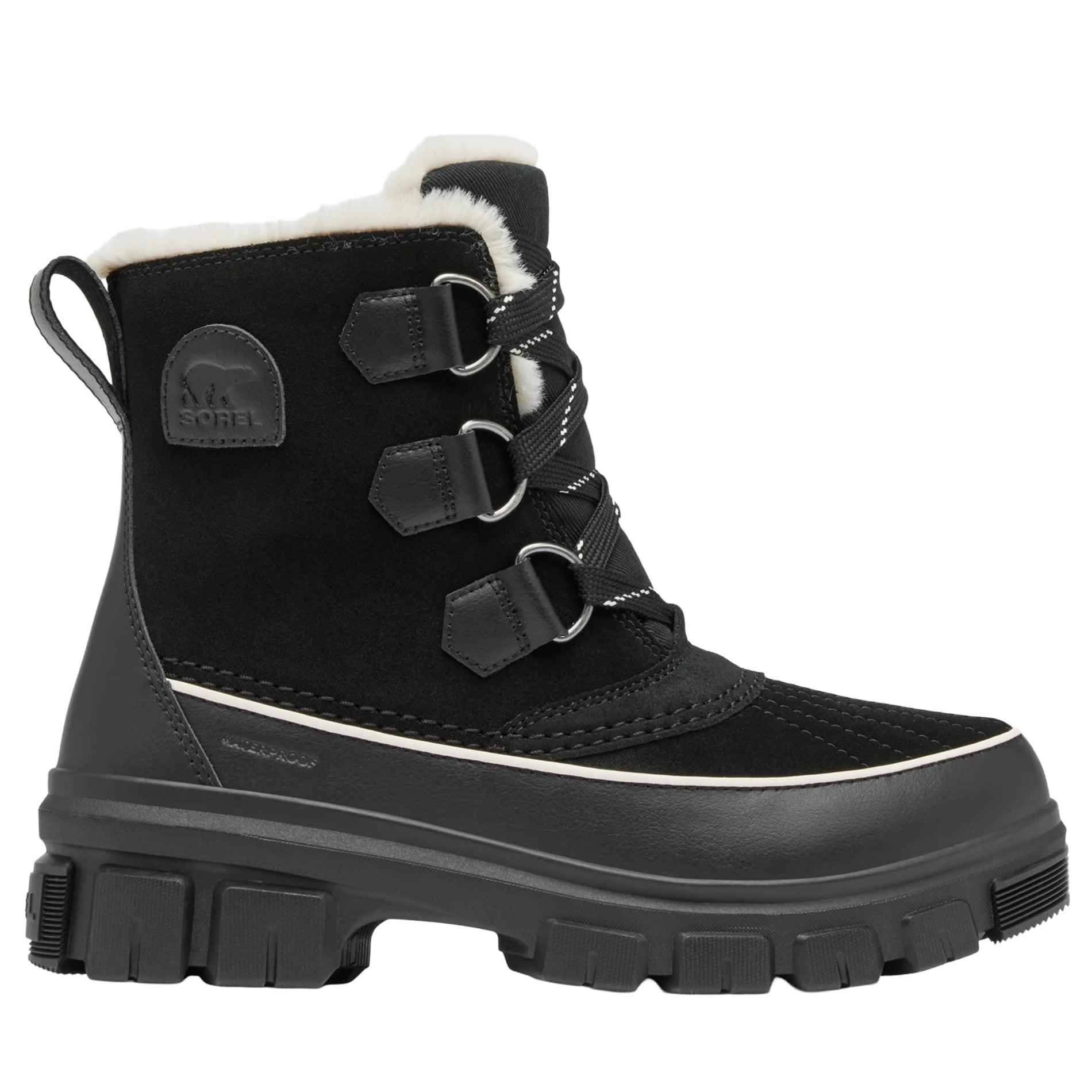 Жіночі черевики Sorel Torino V WP - Black/Fawn