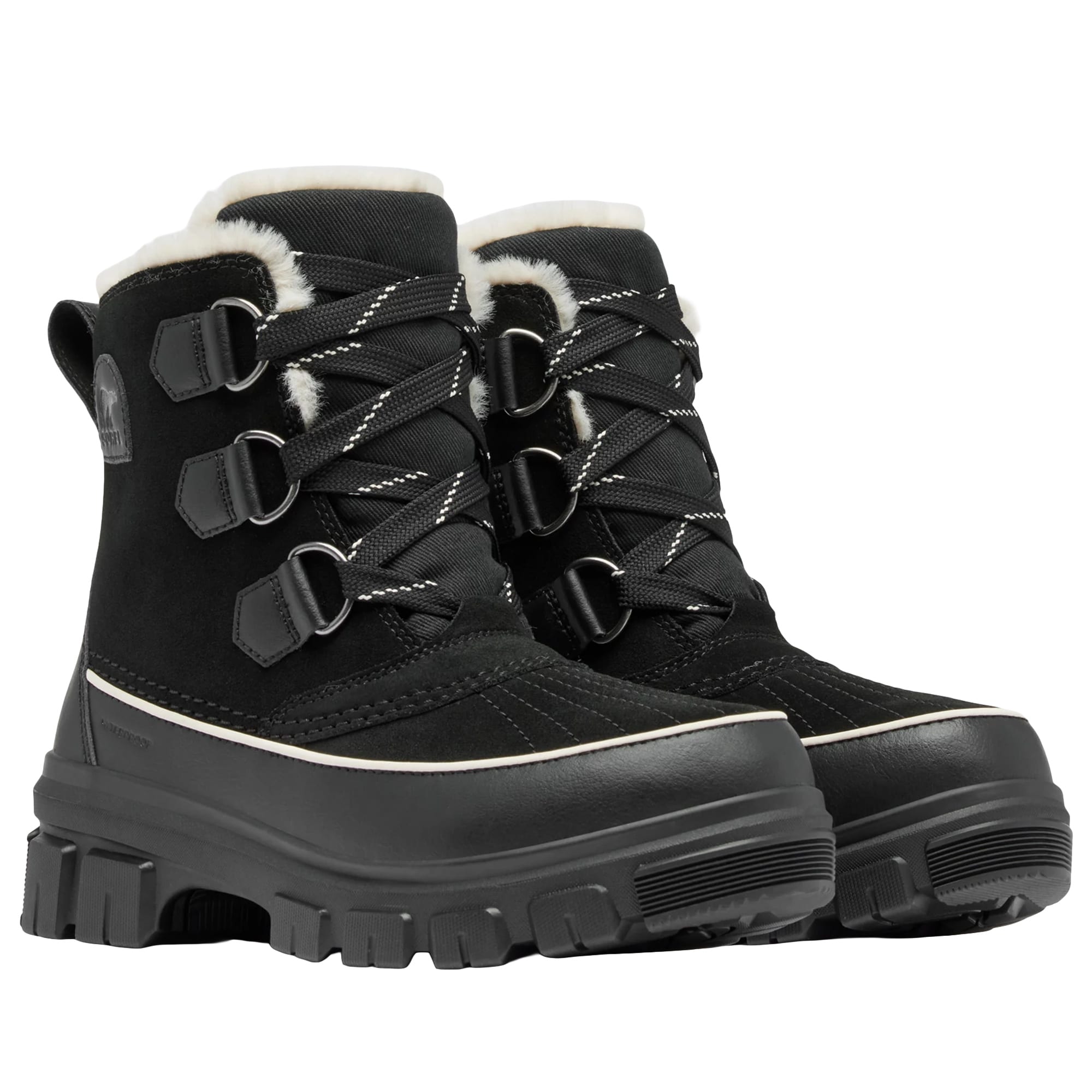 Жіночі черевики Sorel Torino V WP - Black/Fawn