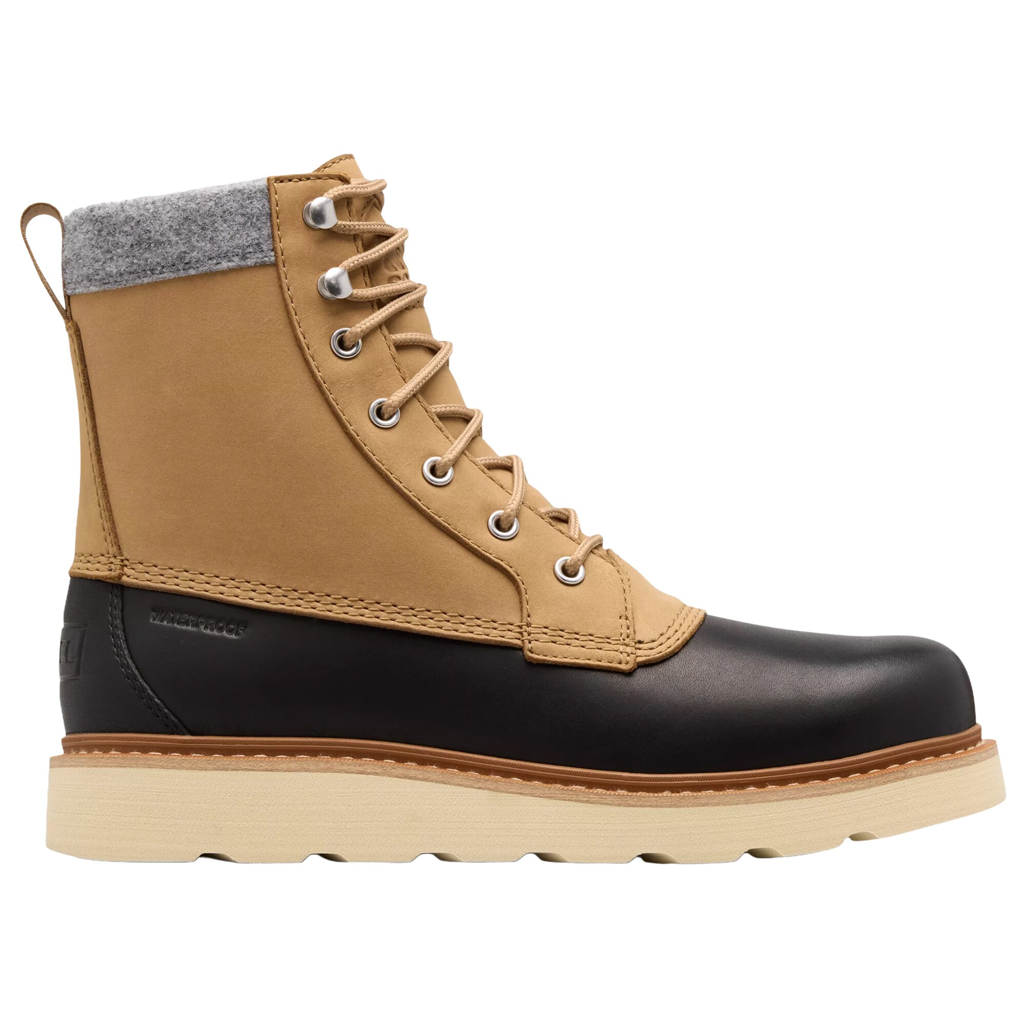 Buty Sorel Slabtown 62 Caribou WP - Caribou Buff/Black