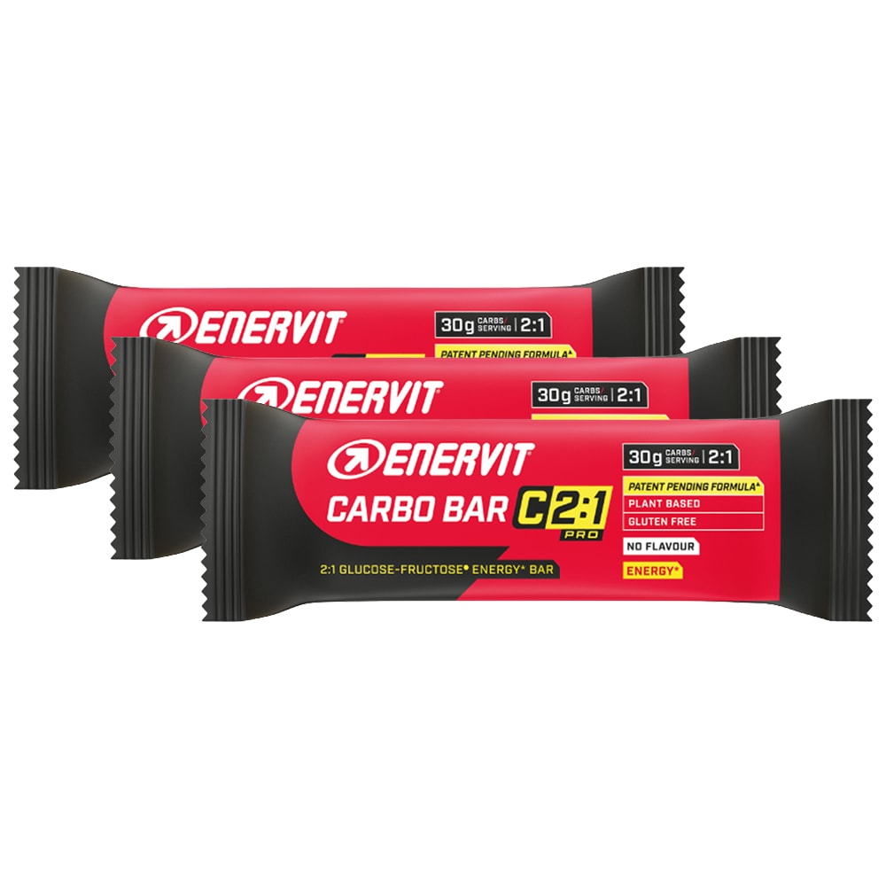 Baton energetyczny Enervit C2:1 Carbo 45 g No Flavour - 3 szt.