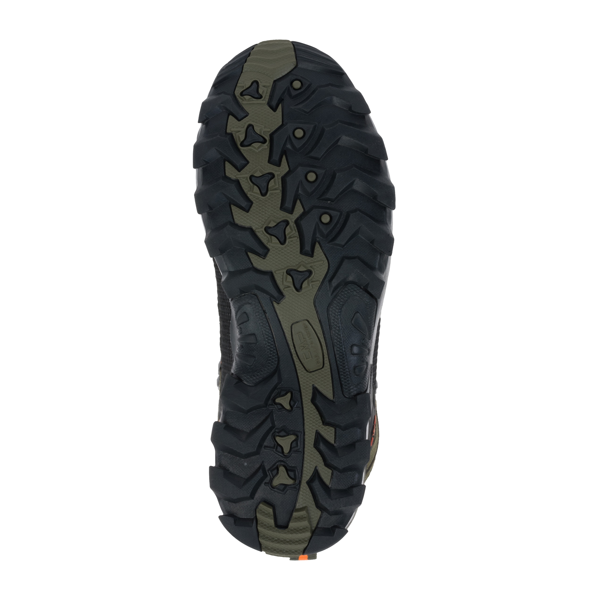 Buty trekkingowe CMP Rigel Mid Waterproof - Olive/Flame