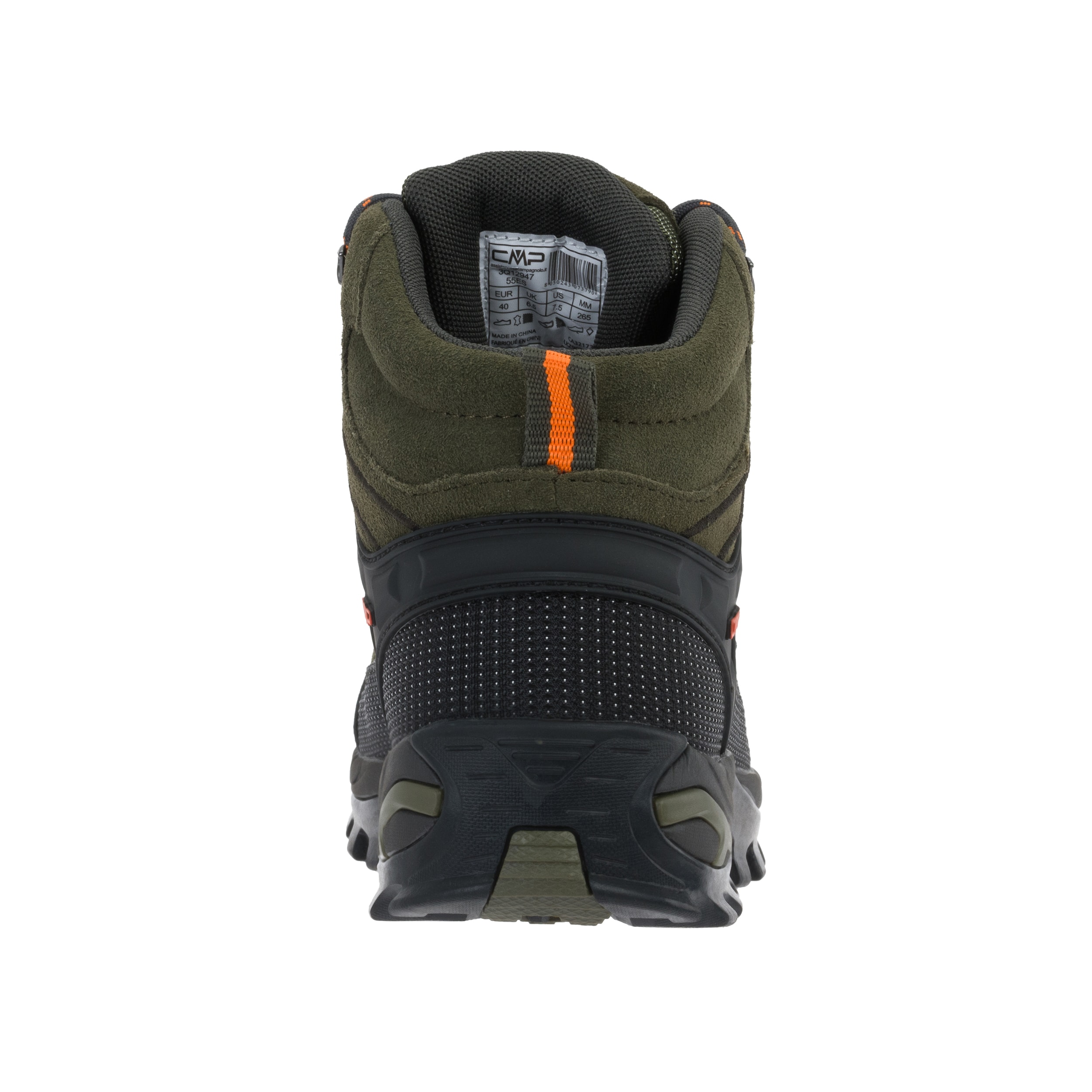 Buty trekkingowe CMP Rigel Mid Waterproof - Olive/Flame