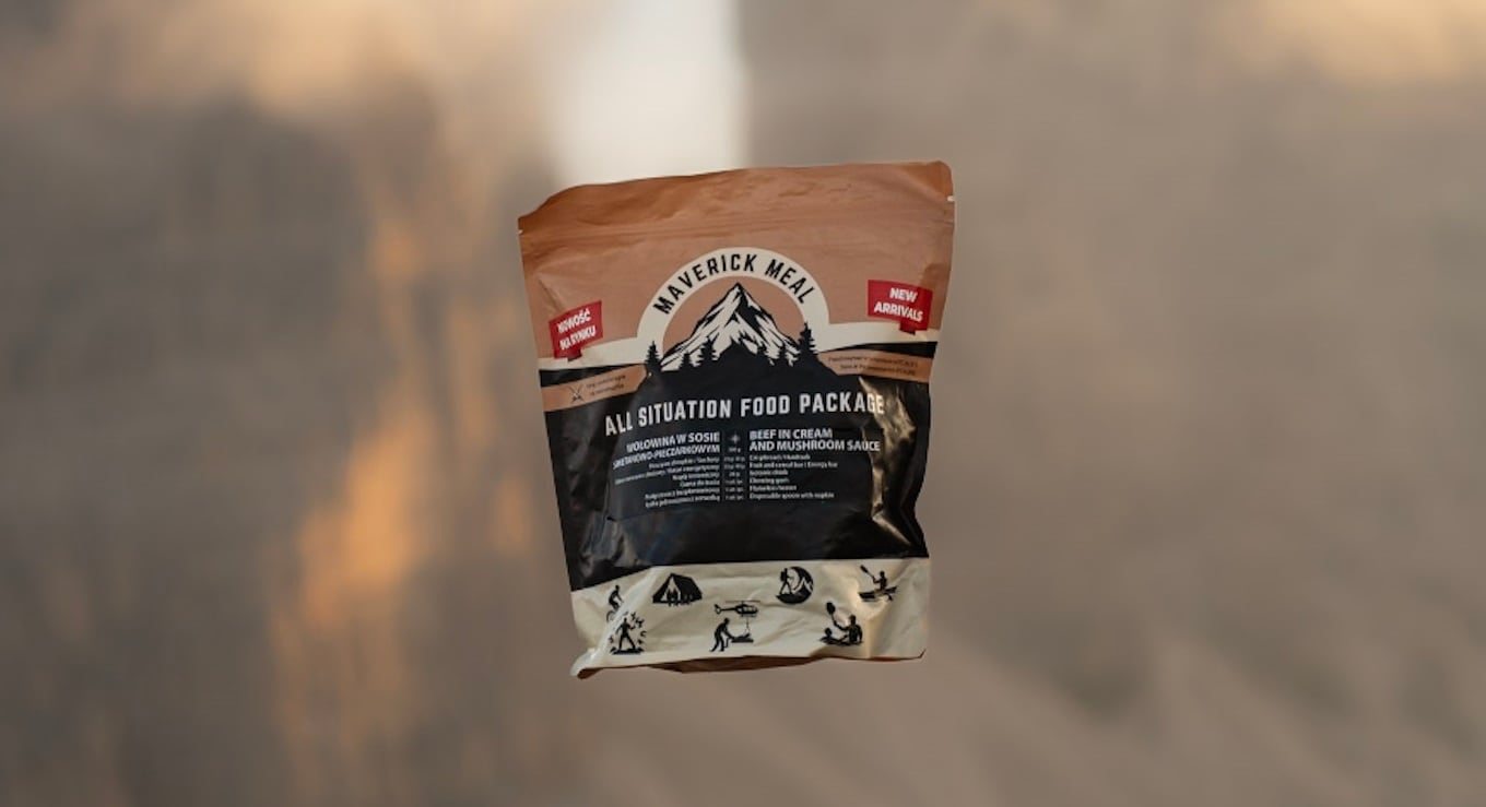 Сухий пайок Maverick Food Midi Куряче філе в сирному соусі - 380 г