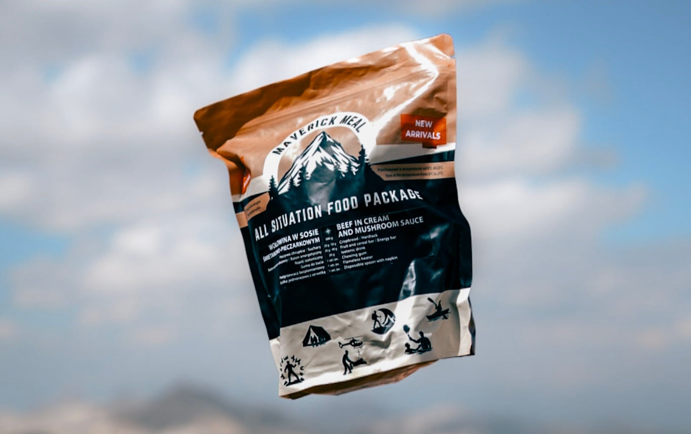 Сухий пайок Maverick Food Midi Куряче філе в сирному соусі - 380 г