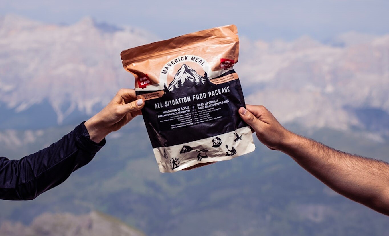 Сухий пайок Maverick Food Midi Куряче філе в сирному соусі - 380 г