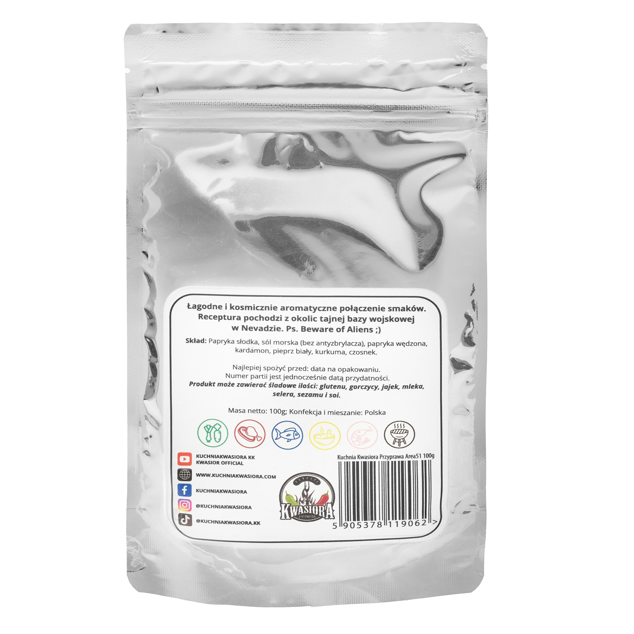 Приправа Kuchnia Kwasiora Area 51 100 г - 3 шт.