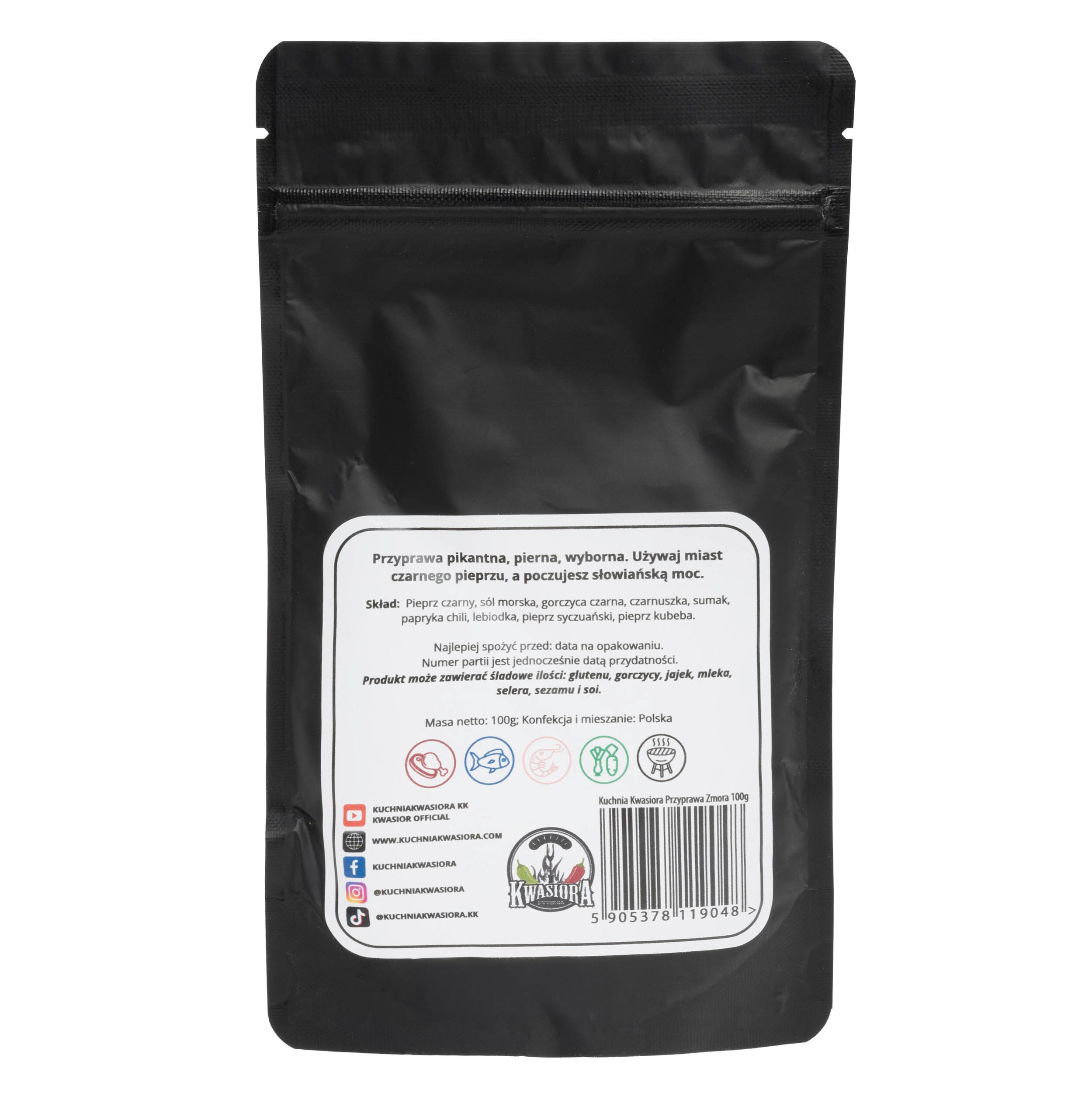 Przyprawa Kuchnia Kwasiora Zmora 100 g - 3 szt.