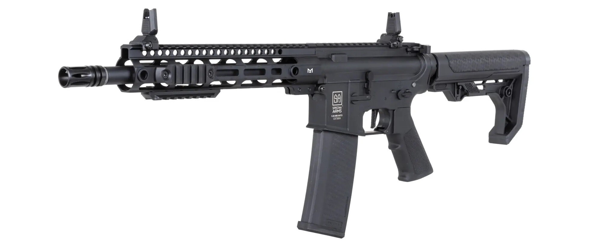 Karabinek szturmowy AEG Specna Arms SA-C20-L CORE Light Ops Stock HAL ETU Gen.2 - Black