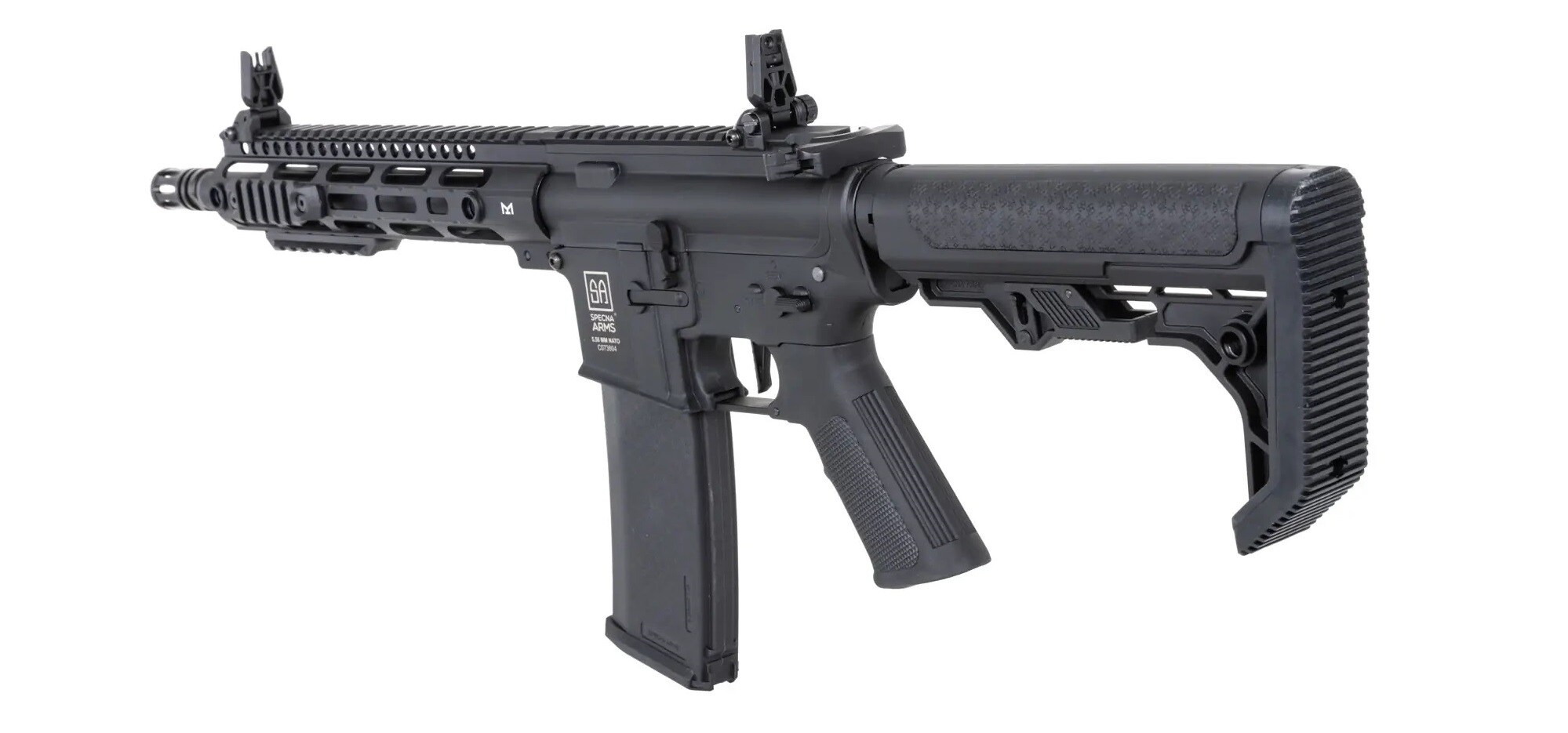 Karabinek szturmowy AEG Specna Arms SA-C20-L CORE Light Ops Stock HAL ETU Gen.2 - Black