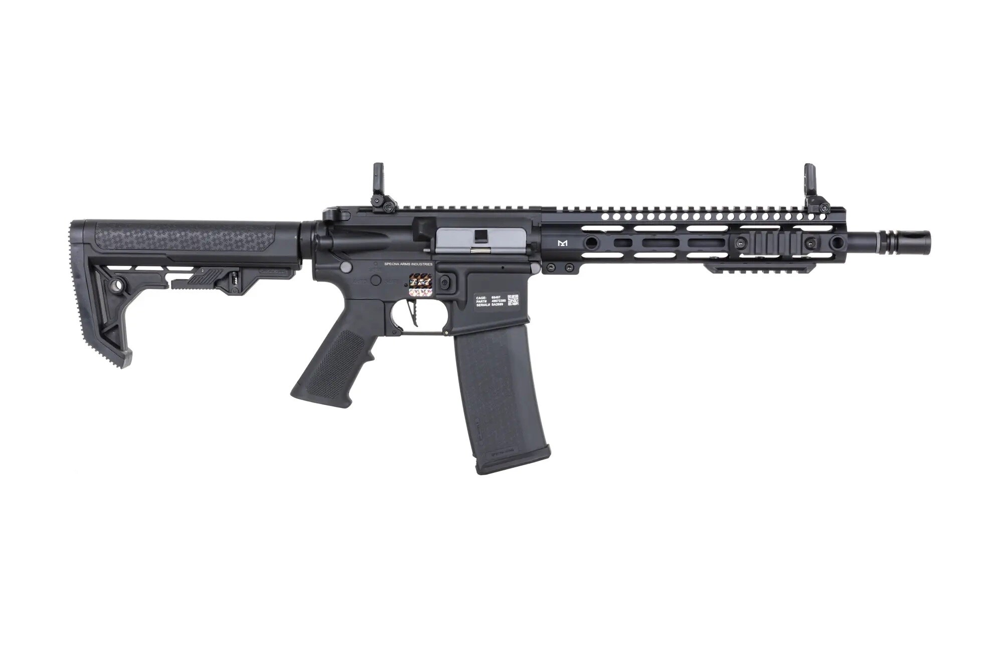 Karabinek szturmowy AEG Specna Arms SA-C20-L CORE Light Ops Stock HAL ETU Gen.2 - Black