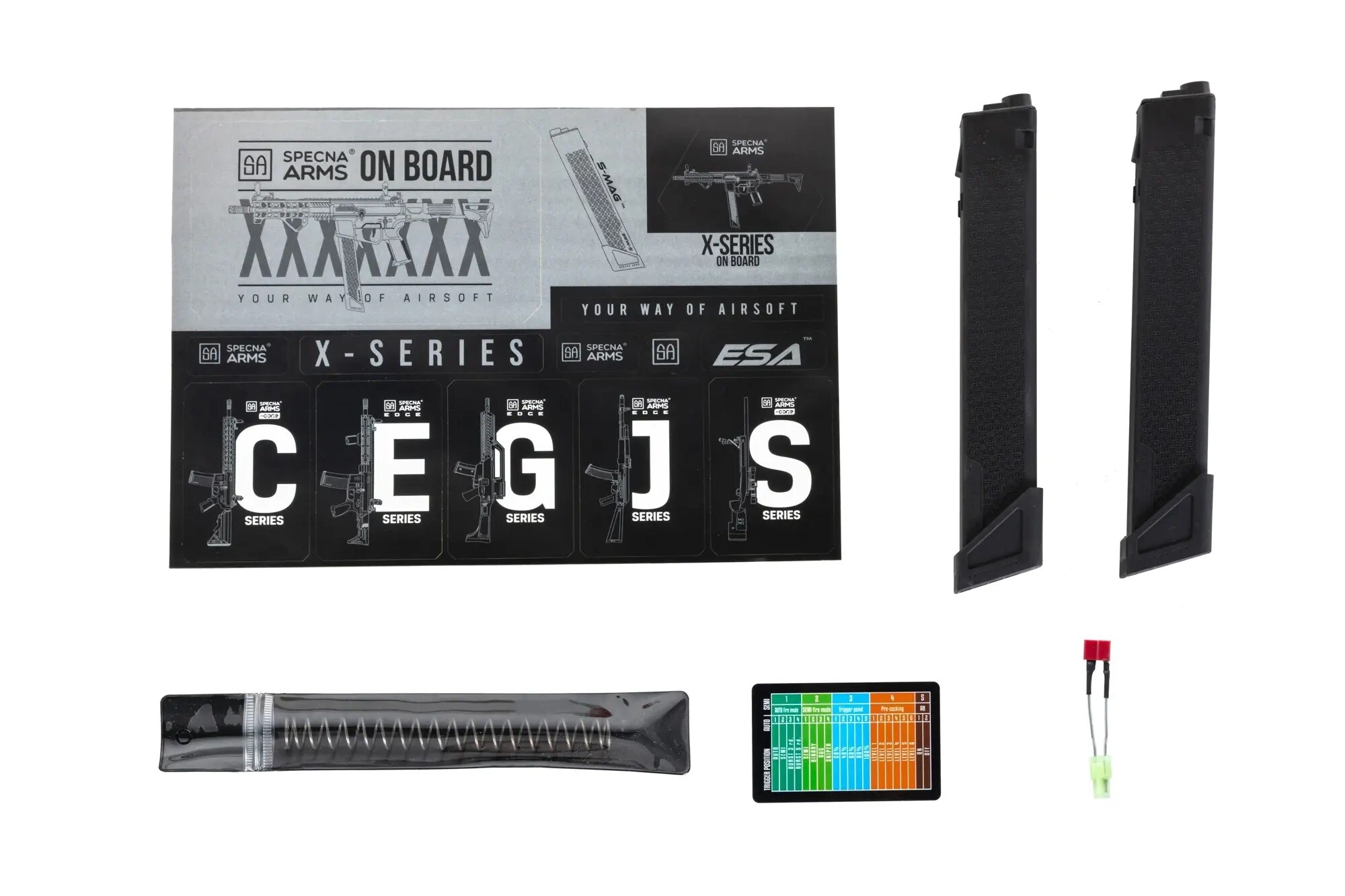 Karabinek szturmowy AEG Specna Arms SA-CX02 CORE HAL ETU Gen.2 - Black