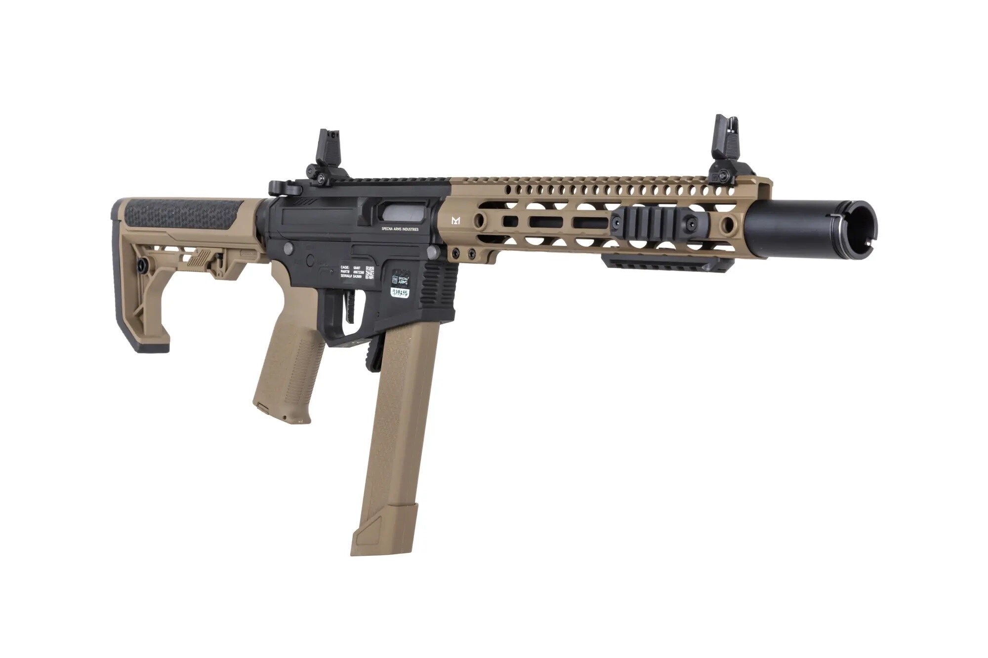 Karabinek szturmowy AEG Specna Arms SA-CX02 CORE HAL ETU Gen.2 - Half-Tan